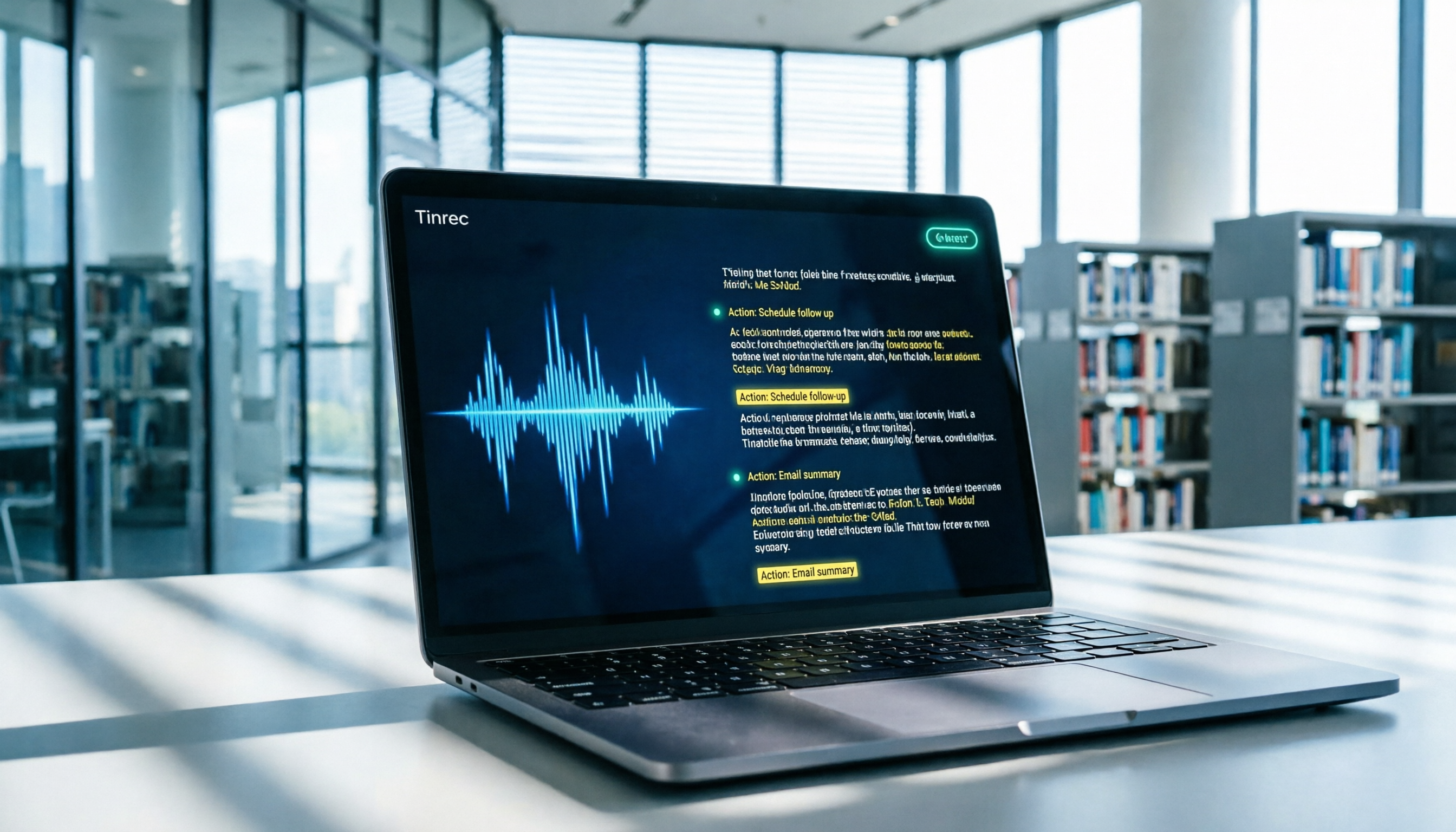 高準確率聽課錄音轉文字:2026年5款AI工具推薦,Tinrec助學生一鍵生成筆記與行動項