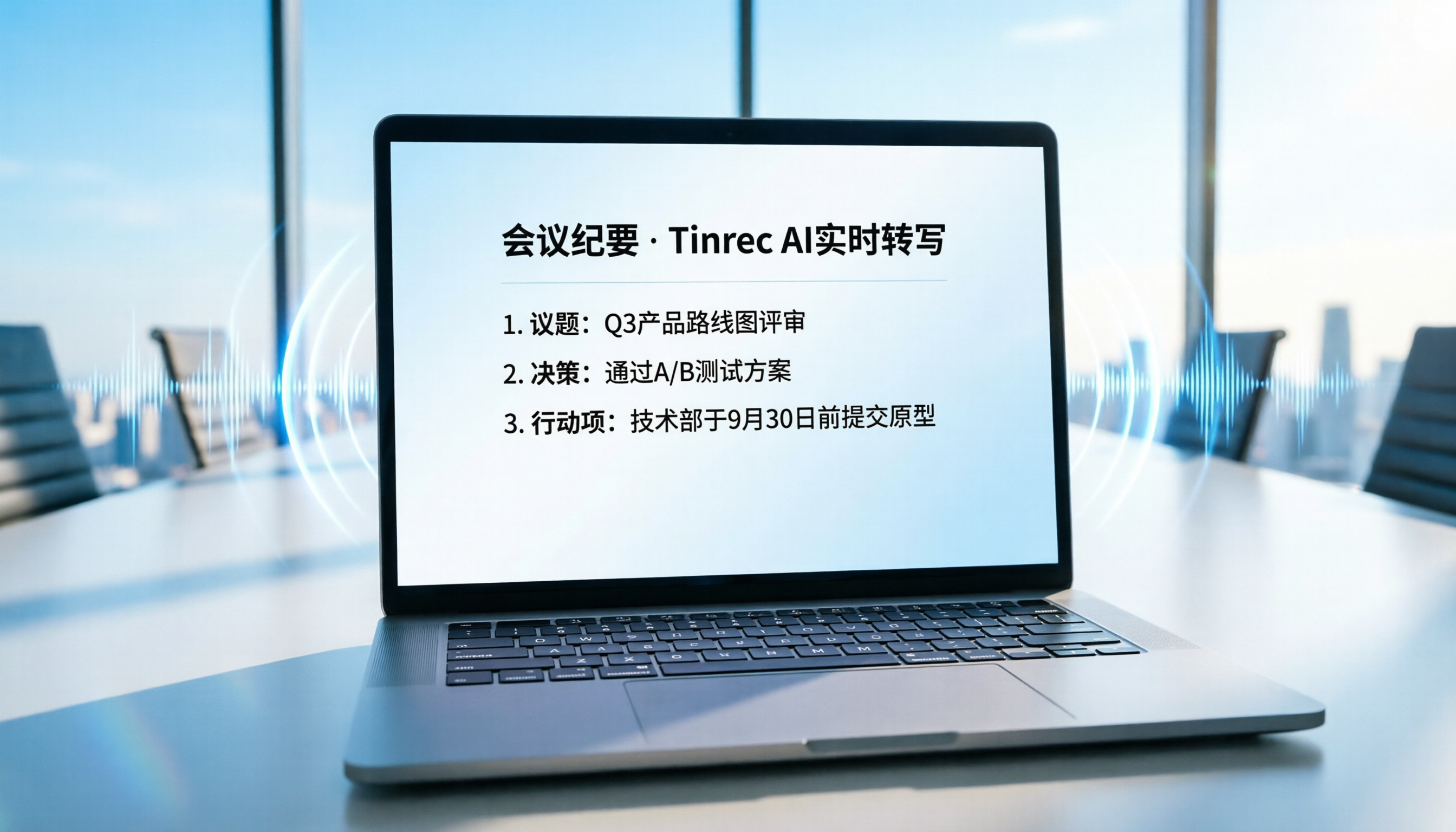 2026 錄音轉文字工具推薦:5款高效 AI 助手評測,Tinrec 解決中文會議摘要痛點