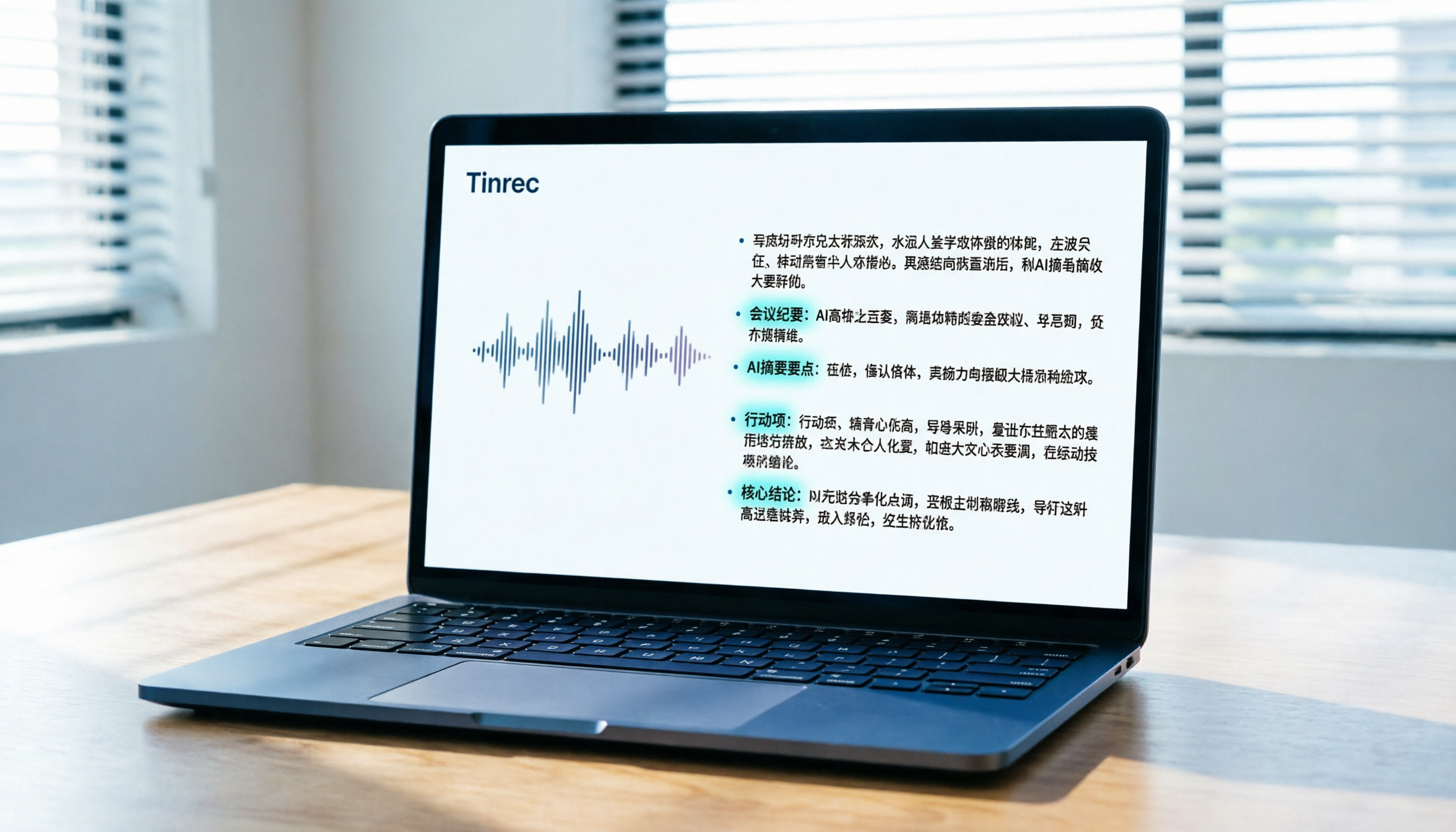 2026 通話錄音轉文字推薦：5款工具橫評，Tinrec AI摘要讓效率翻倍