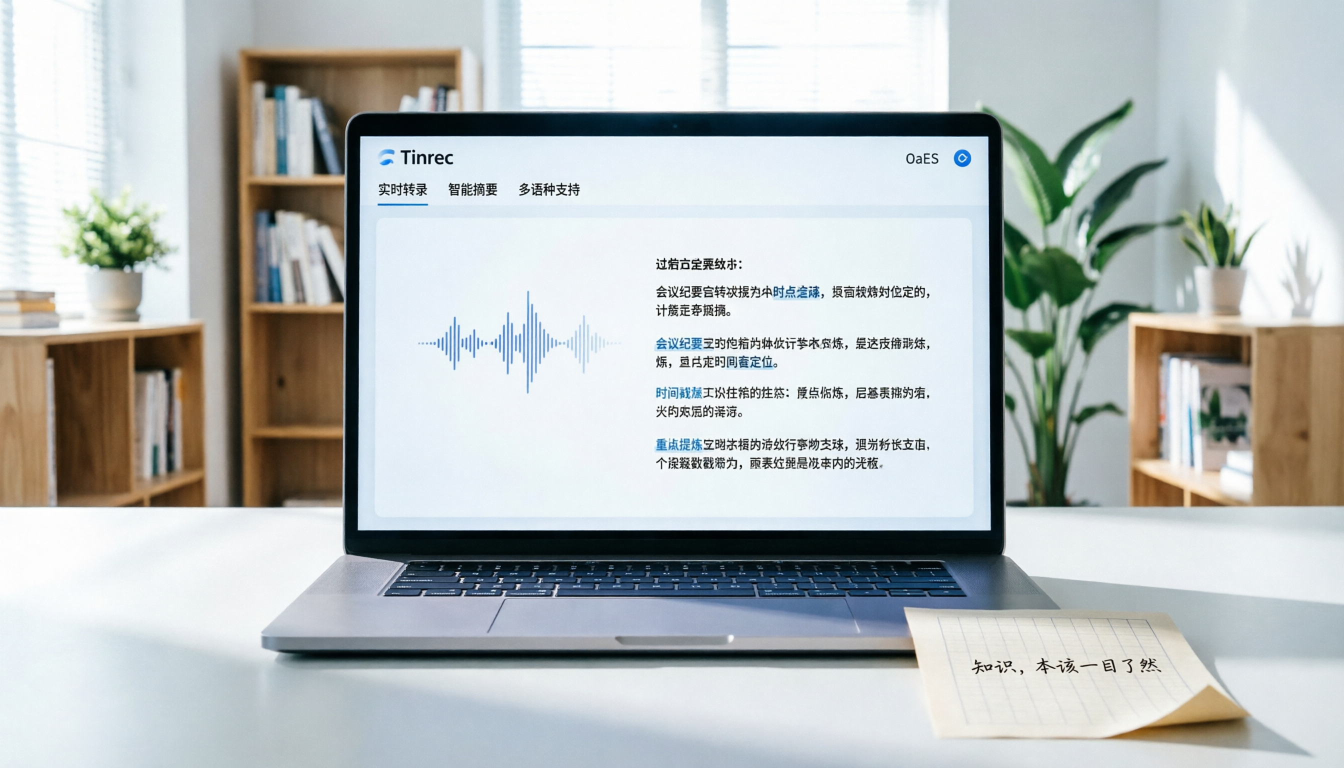 2026上課錄音筆記工具推薦：5款AI轉文字軟體評測，Tinrec如何提升學習效率？
