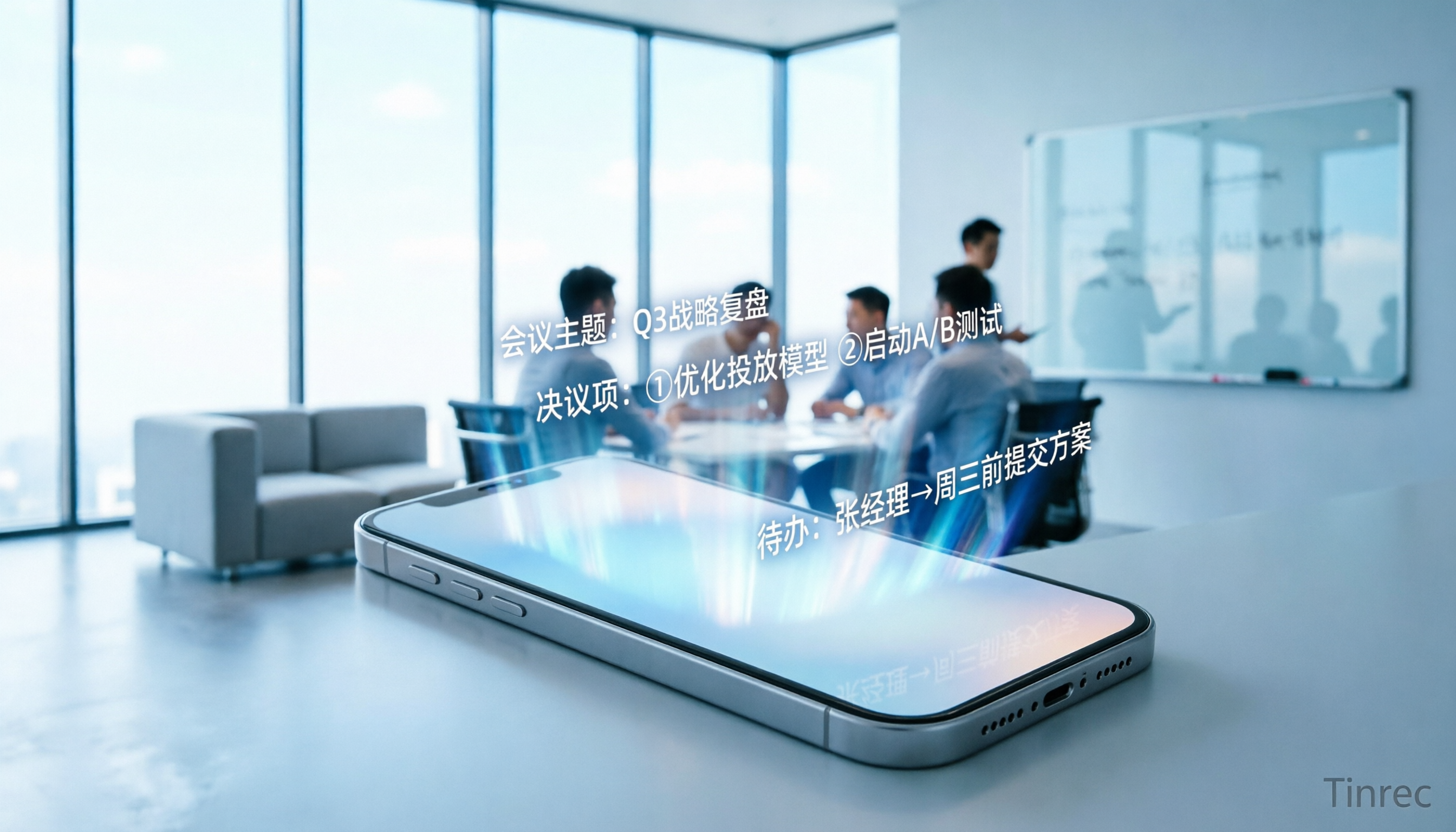 2026年5款一鍵生成會議記錄軟體推薦：解決中文辨識痛點與Tinrec實測