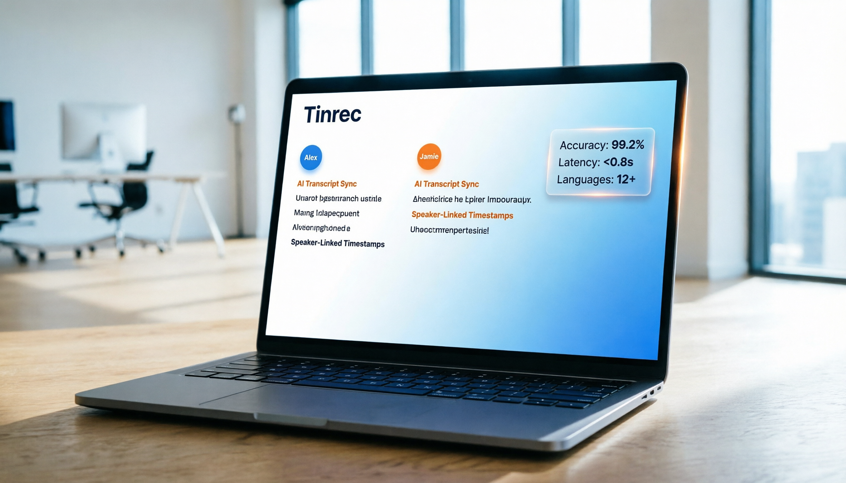 2026 錄音檔轉逐字稿區分發言人：5款AI工具實測比較，Tinrec如何提升會議效率