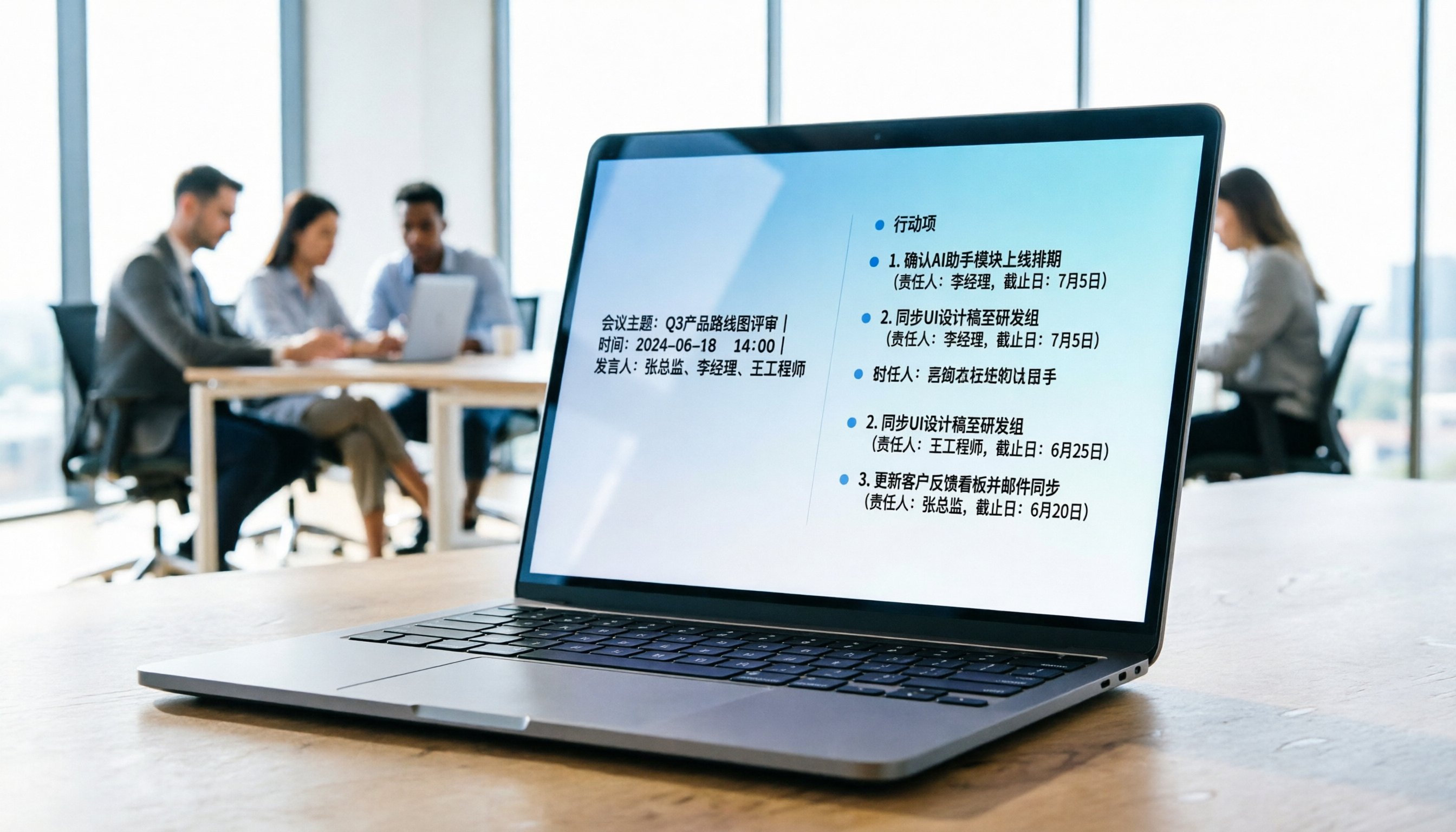 5款會議紀要錄音轉文字工具實測：中文識別、AI摘要、行動項生成誰最強