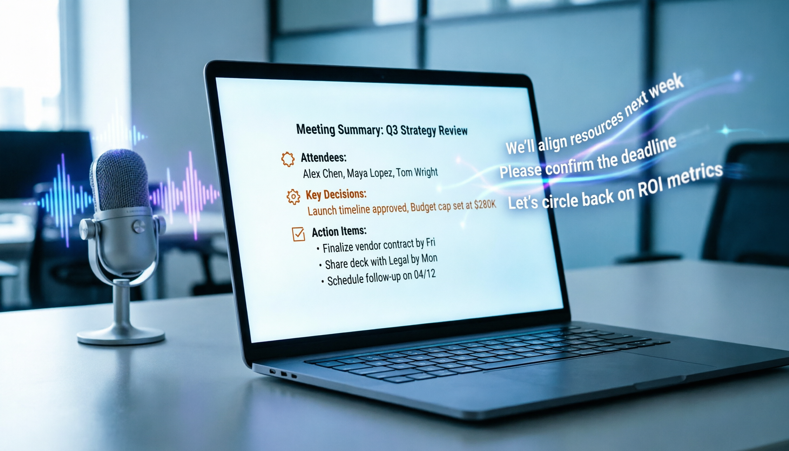 5款訪談錄音轉文字工具實測：中文準確率、AI摘要、行動項提取誰最強