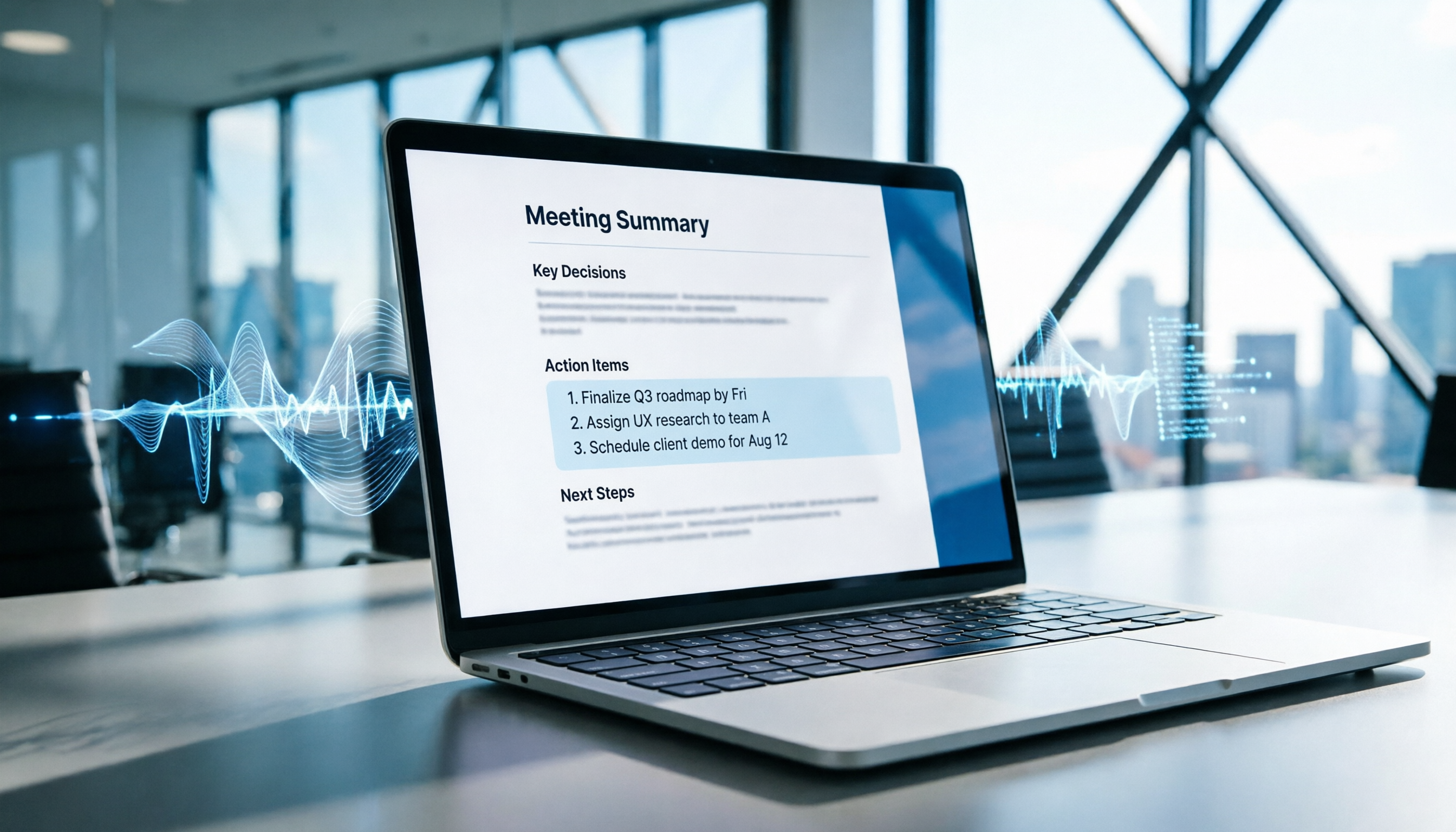 5款提升會議紀錄效率工具實測：中文準確率、AI摘要與行動項對比