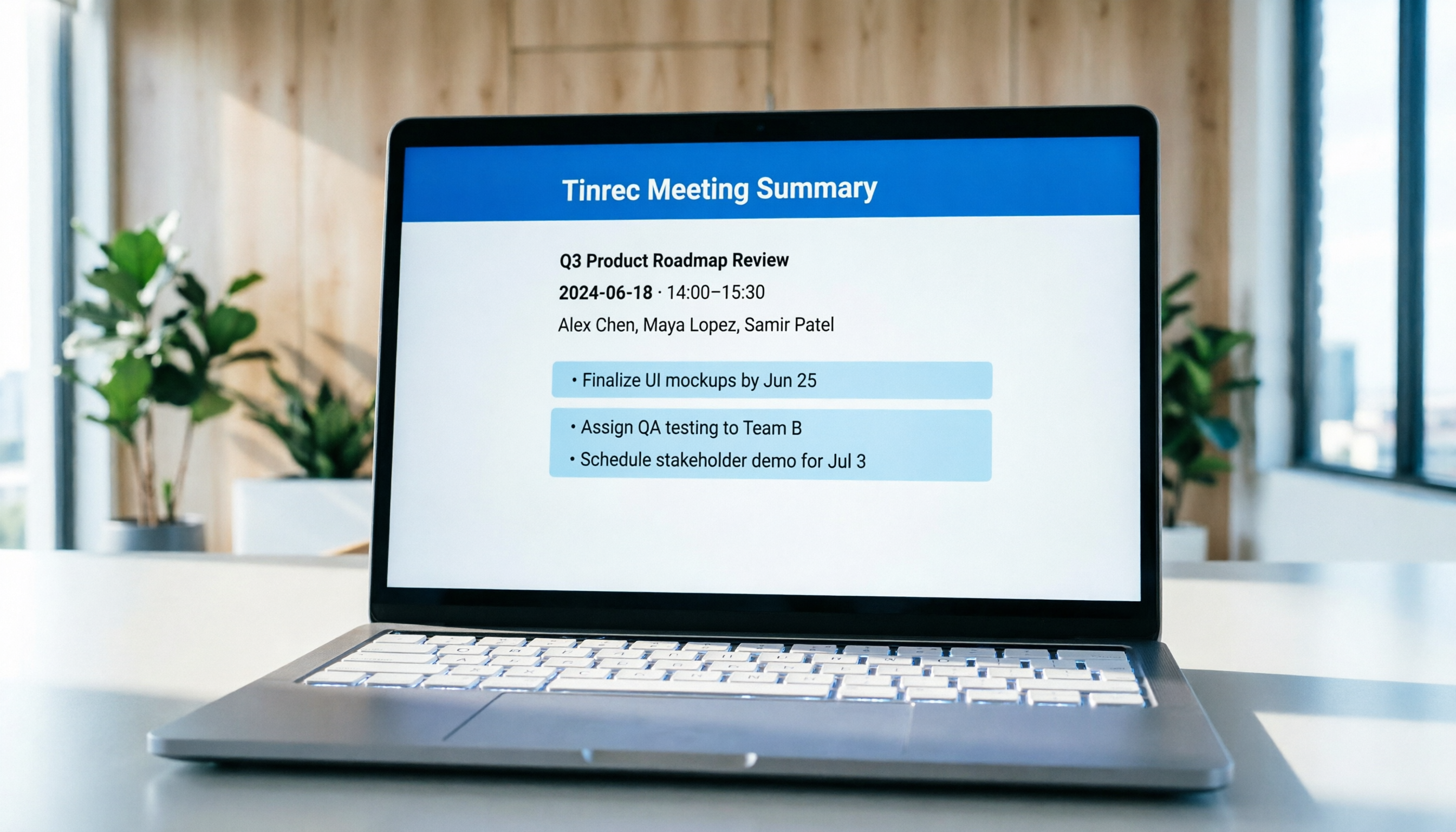高準確率AI錄音工具推薦：5款提升會議效率神器，Tinrec助您一鍵生成行動項