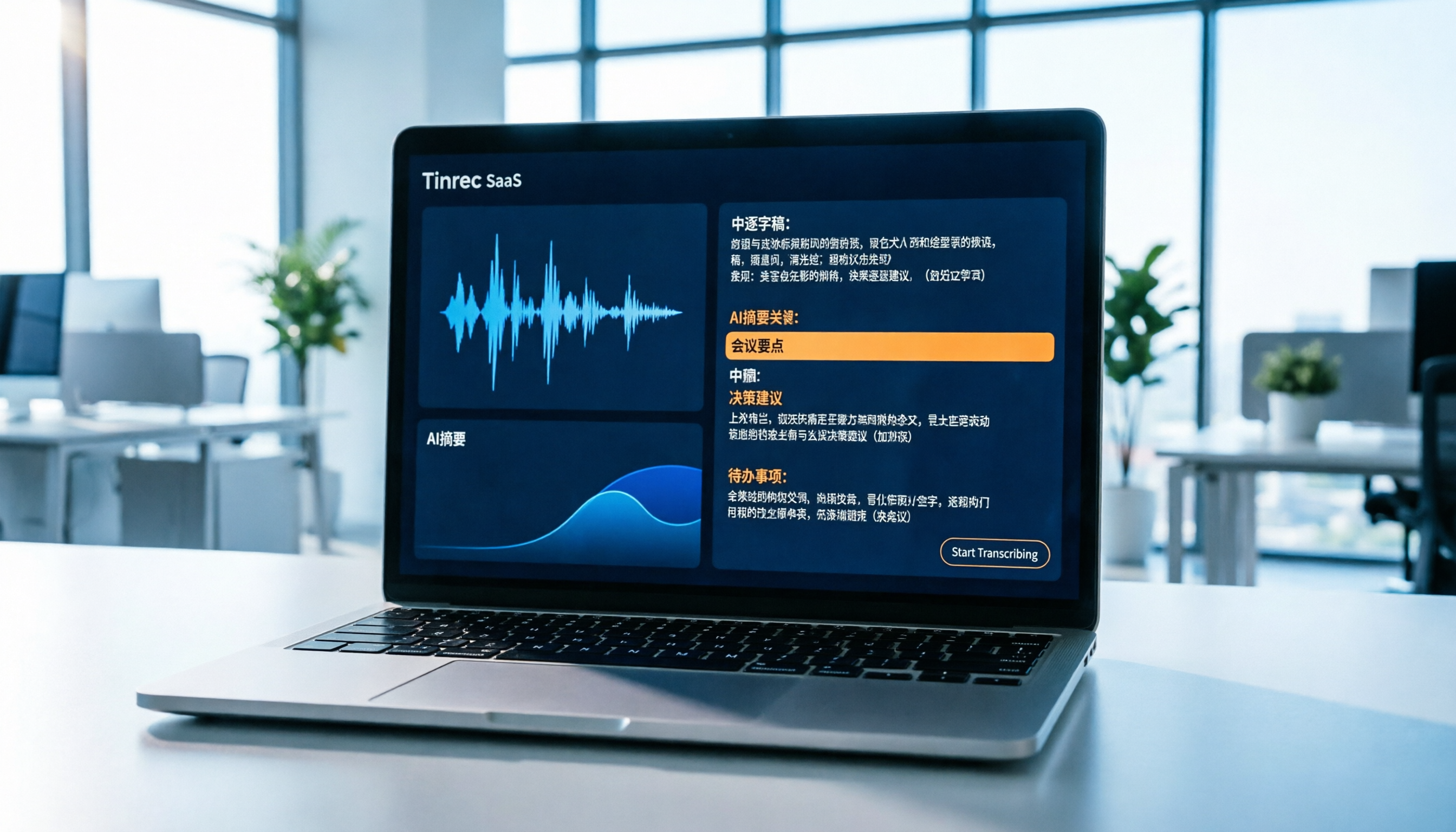 會議記錄用什麼線上錄音轉文字工具？2026年5款最佳選擇與Tinrec實測