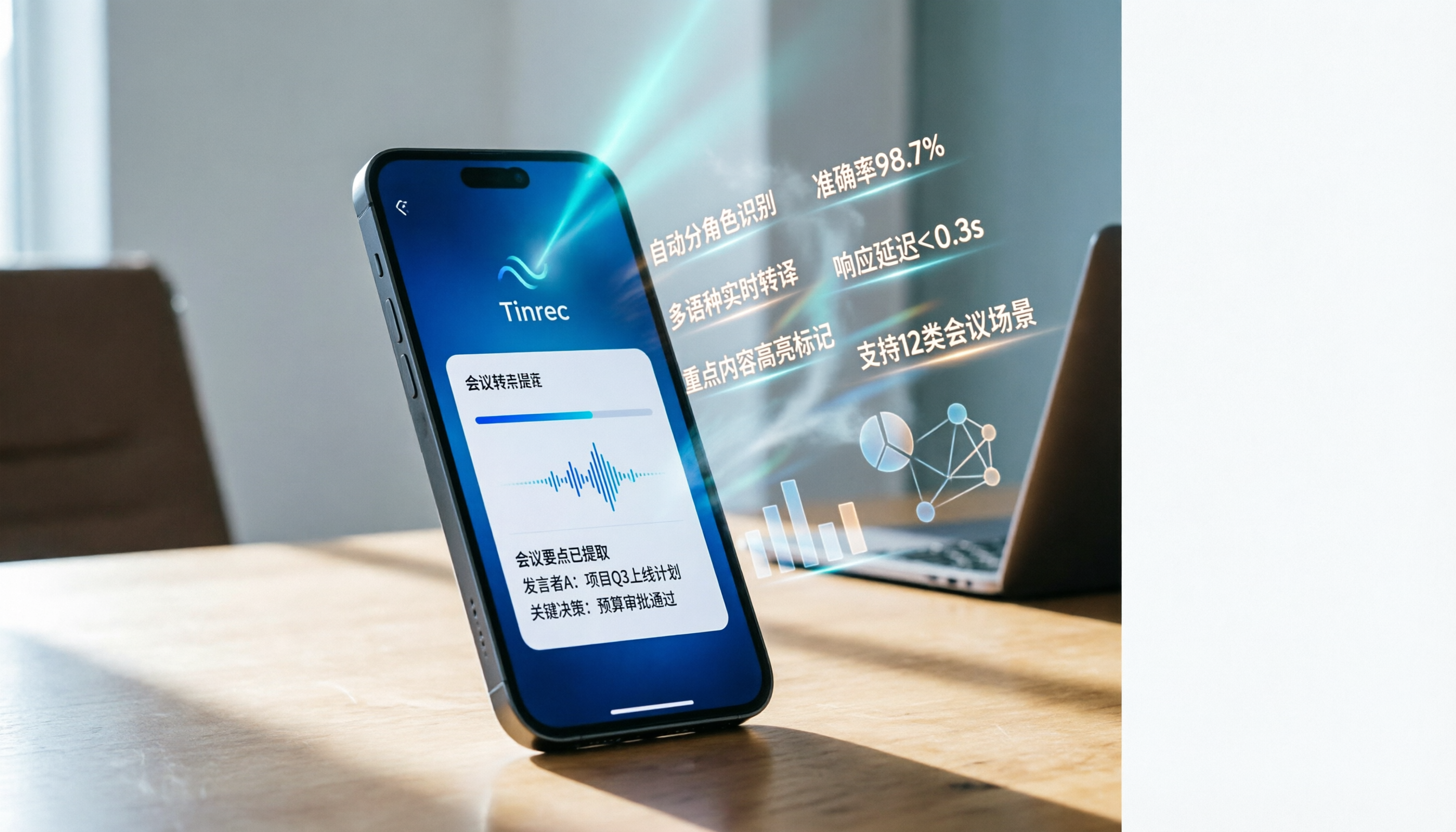 通話錄音 App 推薦：2026年 5 款 AI 工具實測，中文逐字稿與摘要生成教程（含 Tinrec）