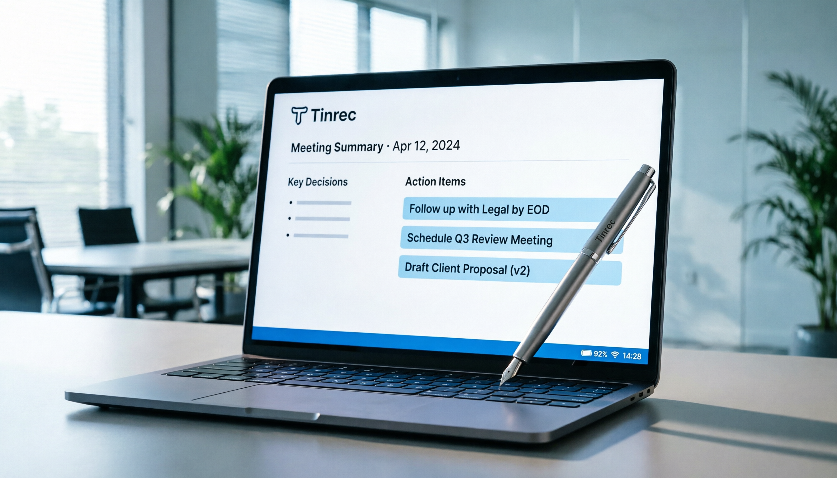 【會議紀錄整理】5款AI工具對比：快速生成工作總結與行動項
