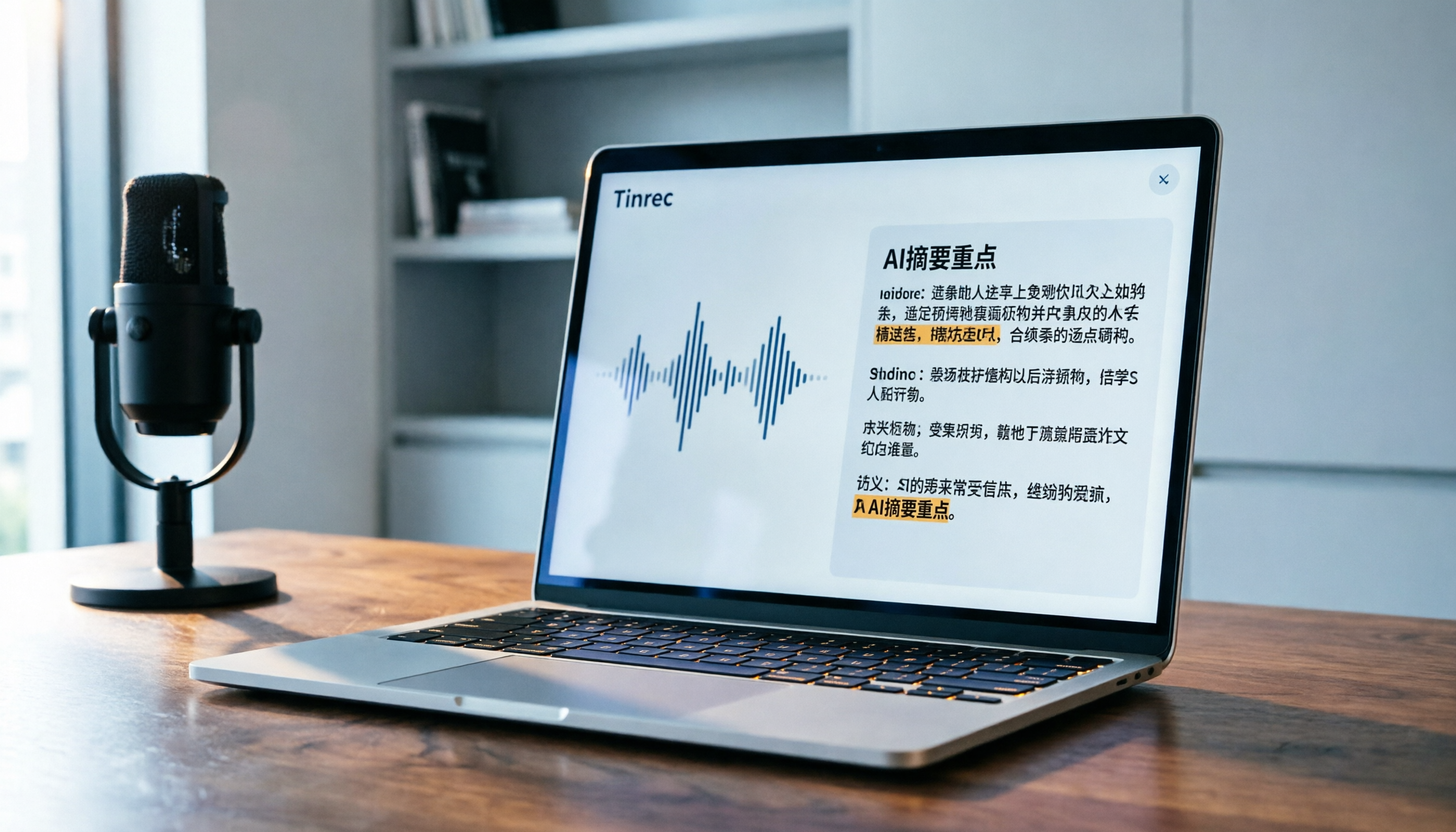 2026 Podcast 轉逐字稿 AI 工具評比：Tinrec vs Otter/Notta，中文識別與AI整理效率實測