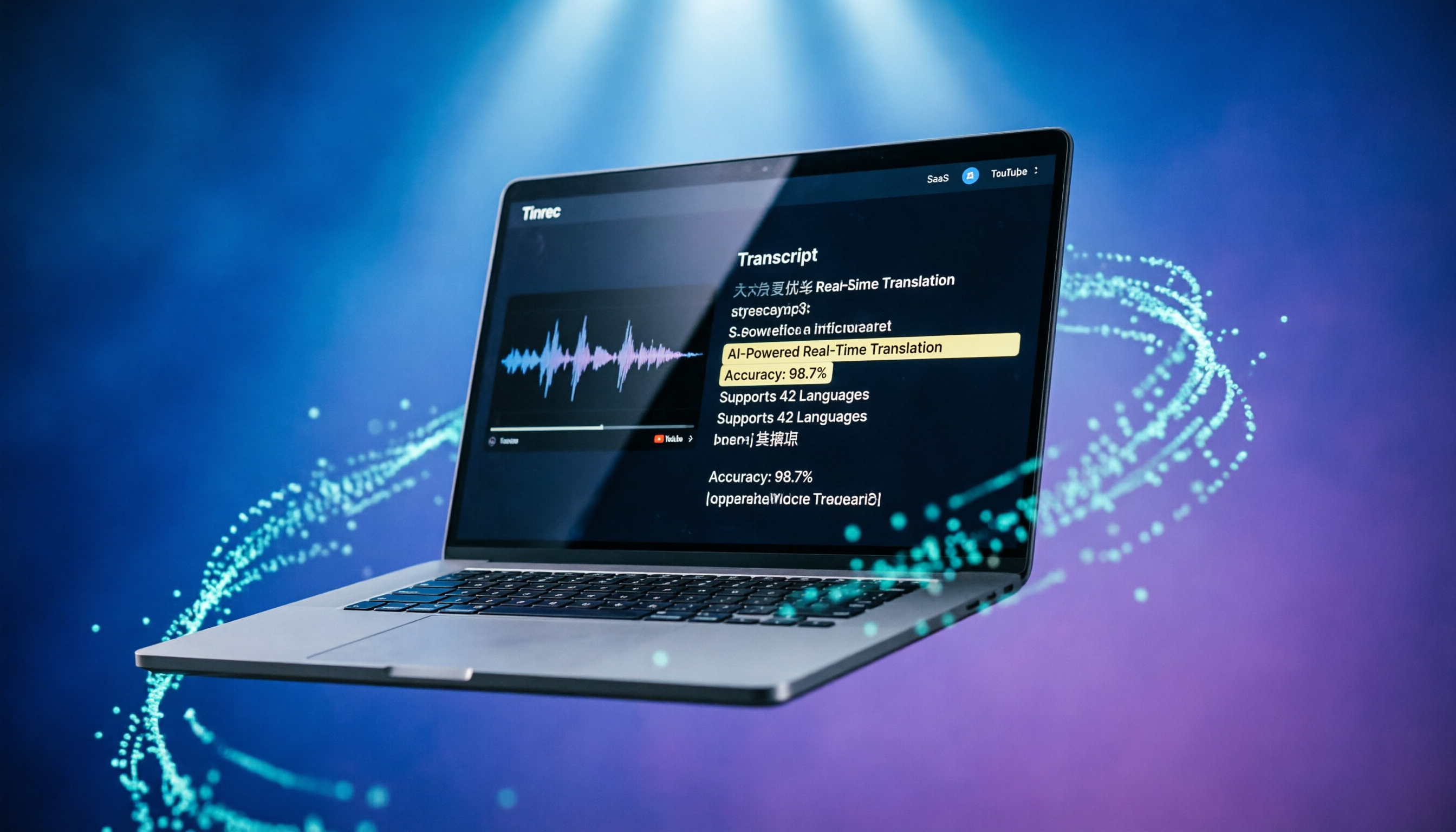 2026年5款YouTube字幕生成工具推薦：AI自動轉文字、中英雙語對比與Tinrec實測