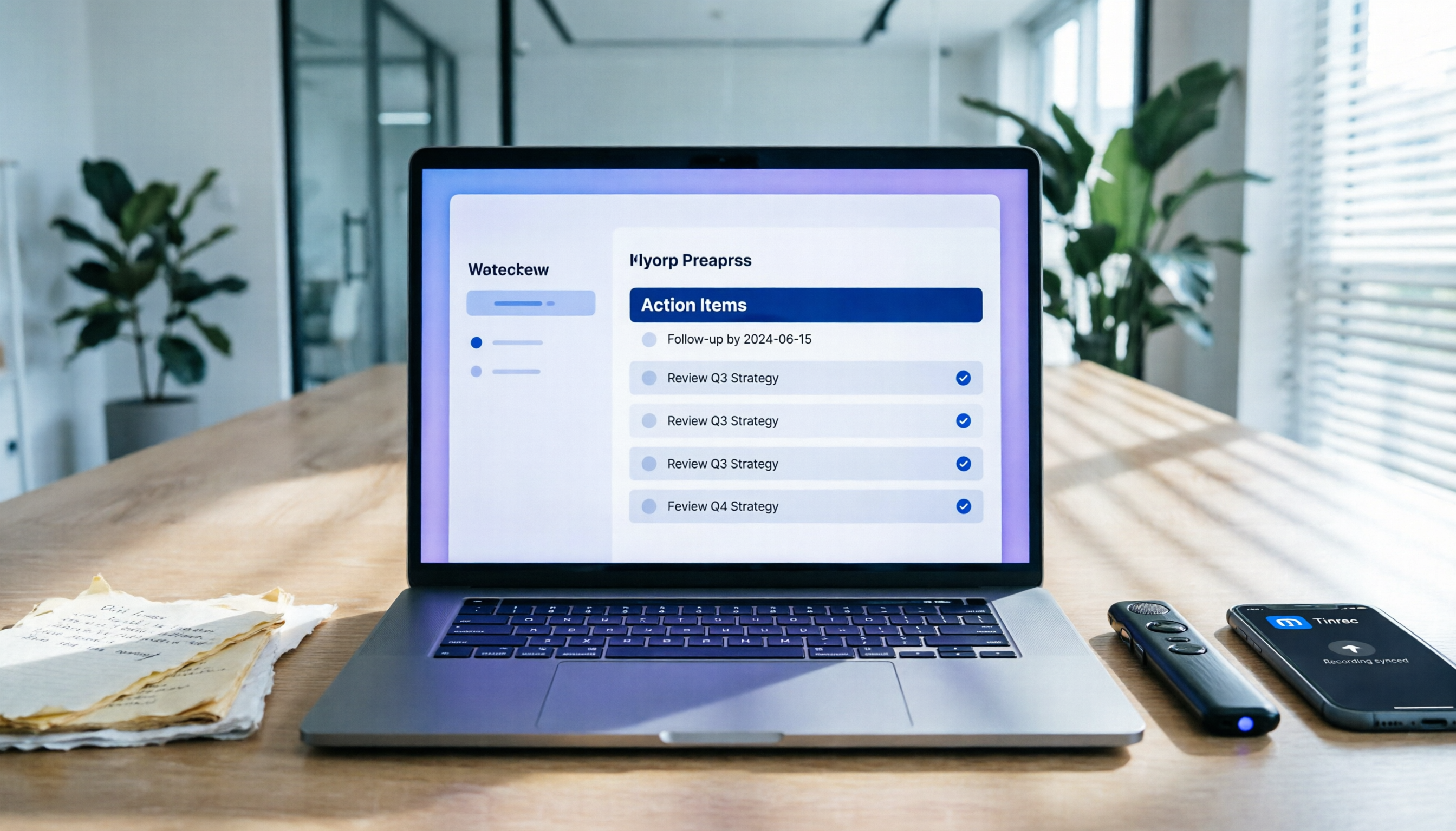 想快速整理會議錄音？6款逐字稿 App 推薦幫你自動生成摘要與行動項