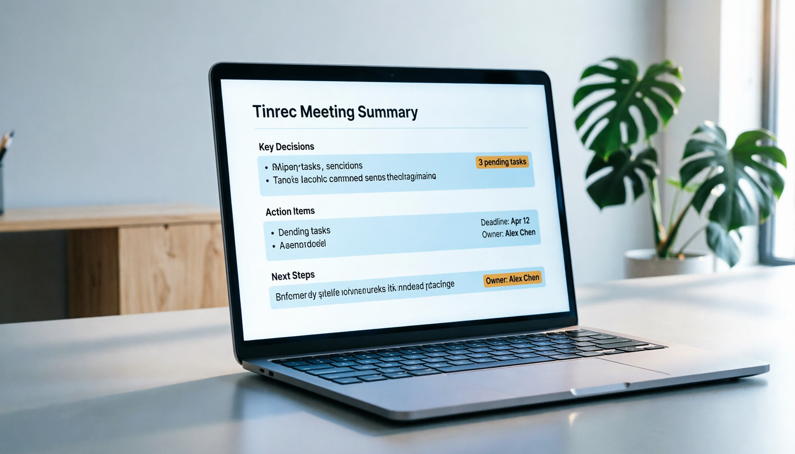 會議紀錄如何快速整理成工作總結？2026年5款AI工具最佳選擇與Tinrec實測