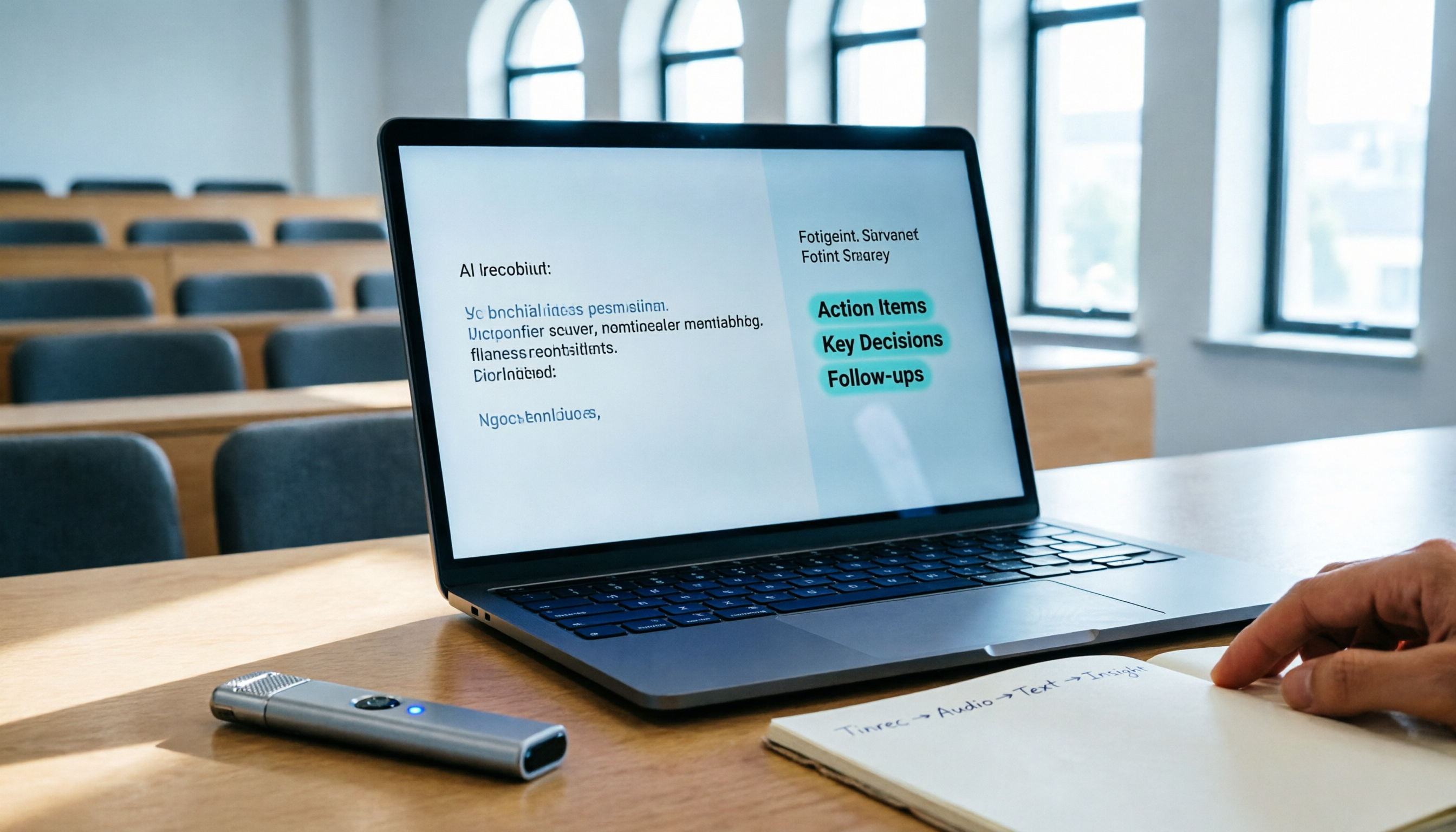 2026大學上課錄音轉文字筆記技巧：5款AI工具評測與Tinrec實戰教學