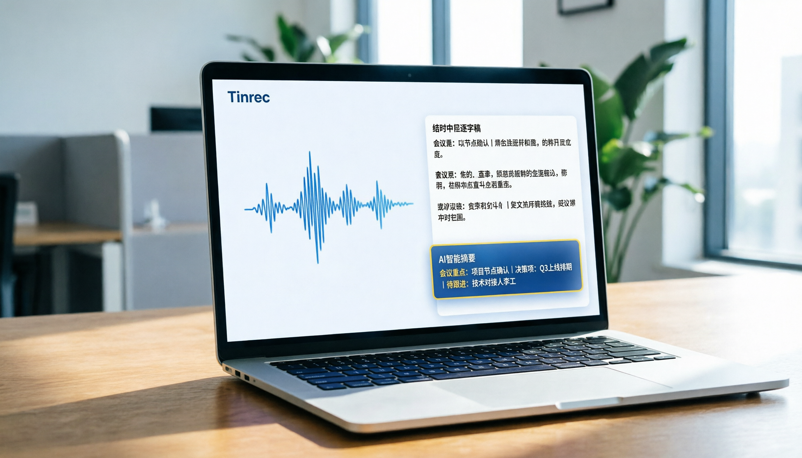 Tinrec 把錄音轉成文字教學：5步完成逐字稿與AI摘要實操