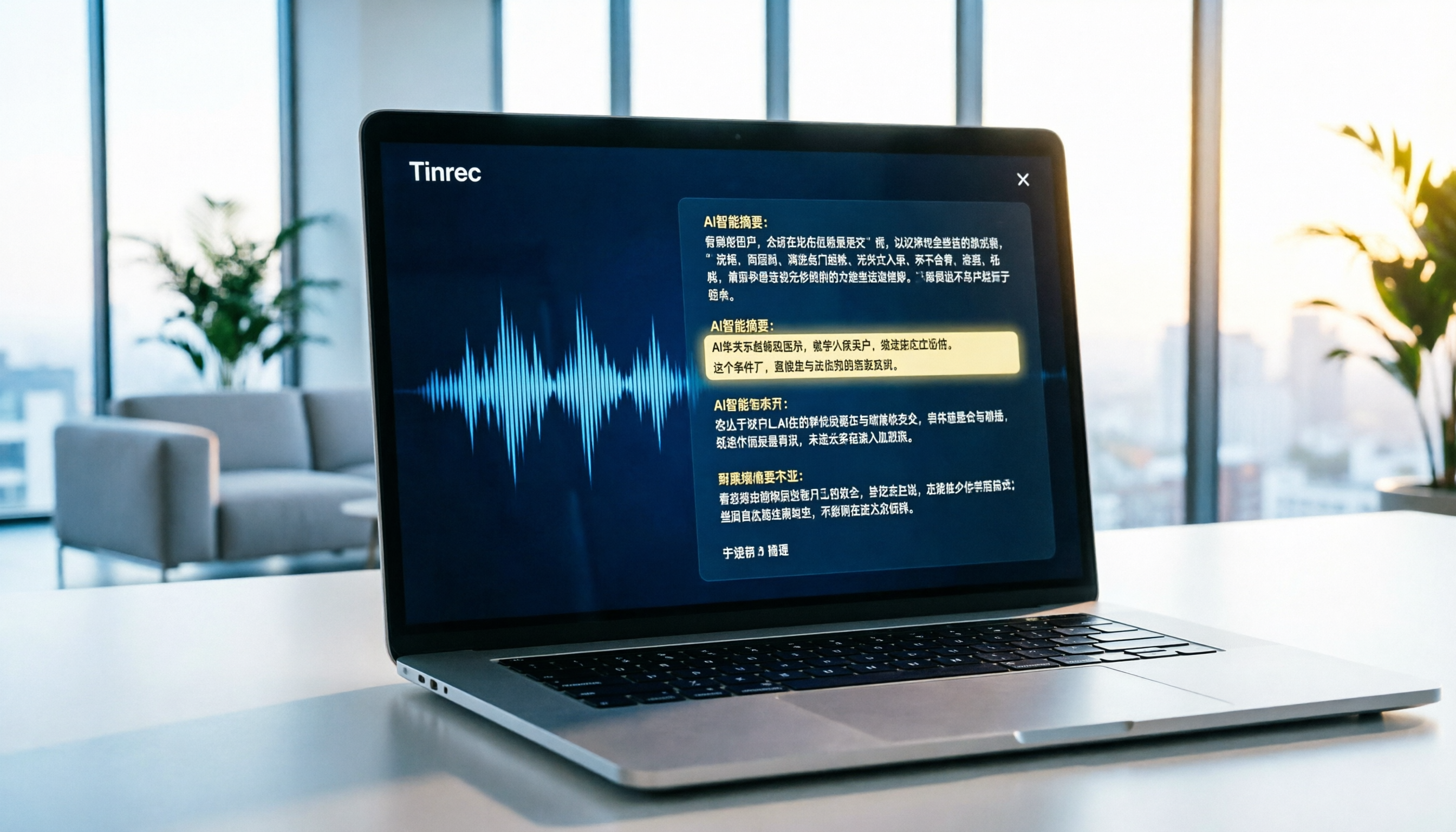 5款免費錄音轉文字工具實測：Tinrec中文準確率與AI摘要效率驚人