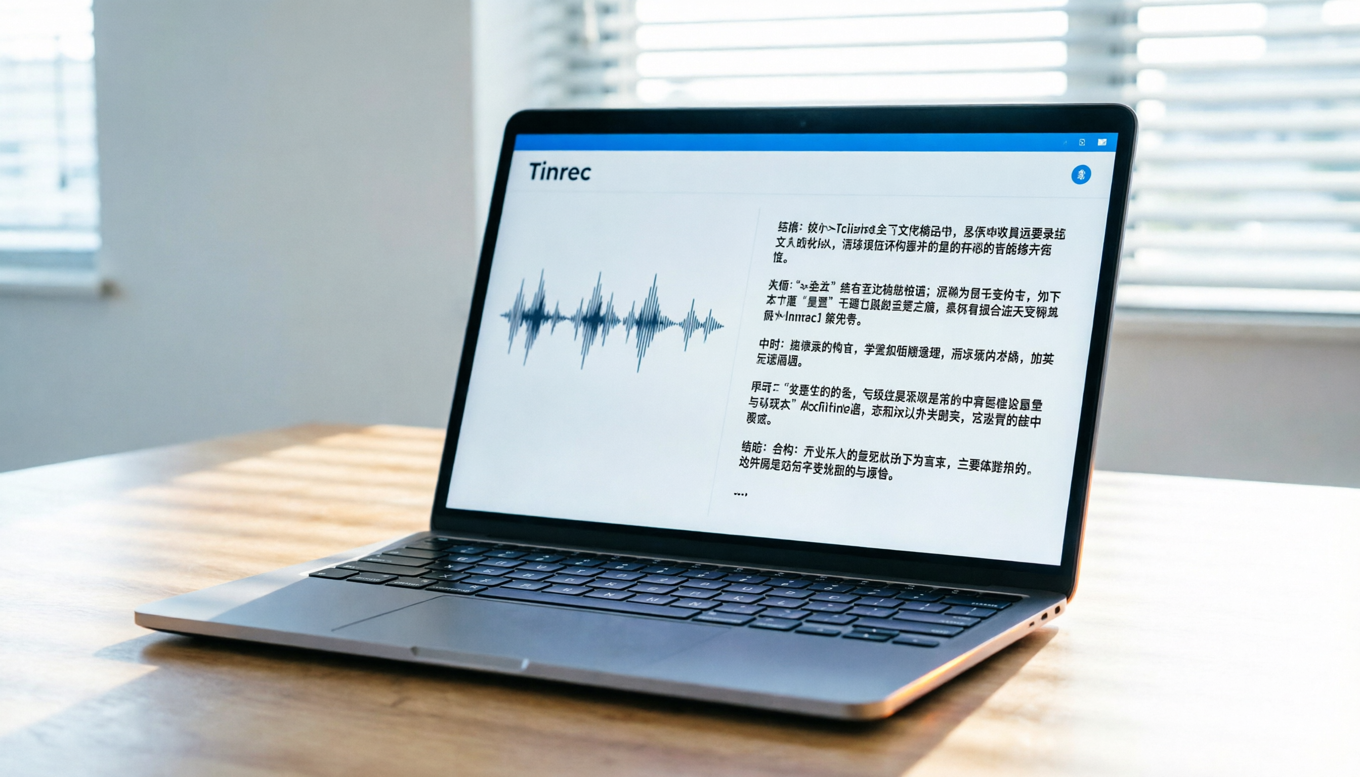 2026 錄音轉文字線上工具推薦：5款AI神器實測，Tinrec中文辨識與AI摘要效率解析