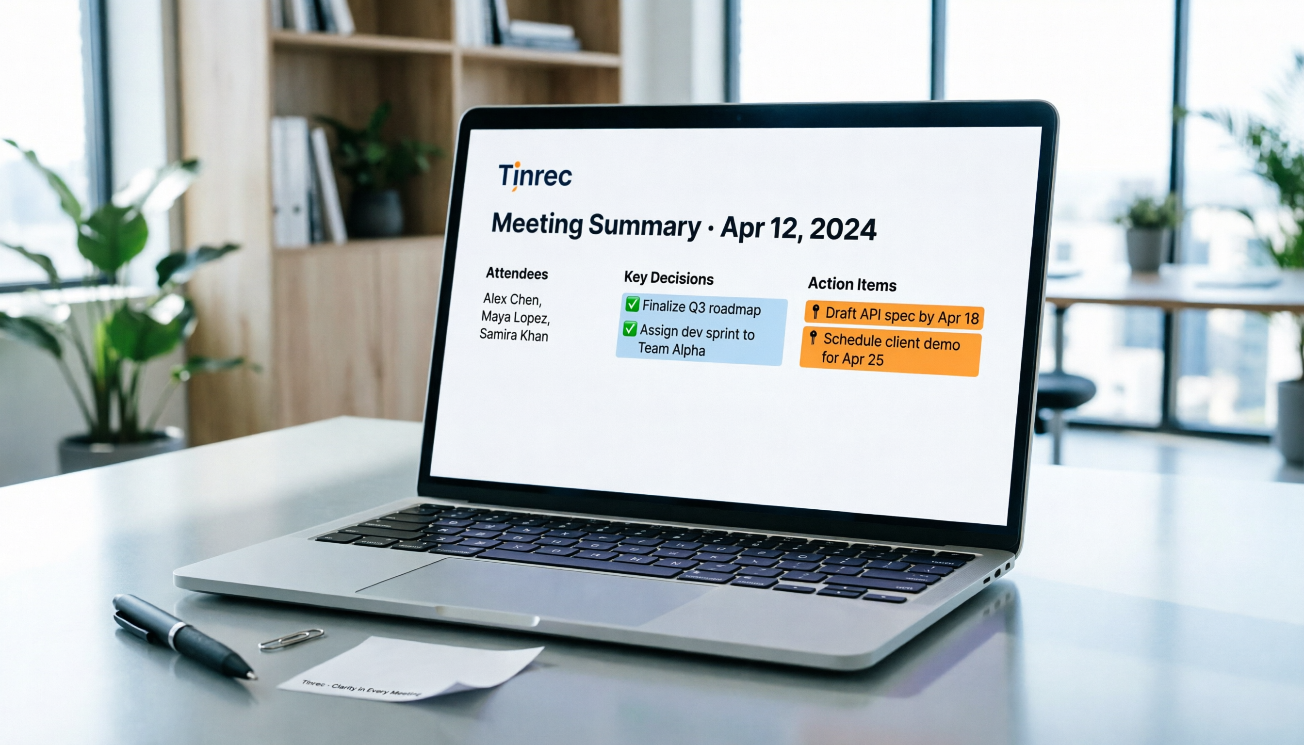 高準確率線上開會工具推薦：5款AI助手一鍵生成會議紀要與待辦