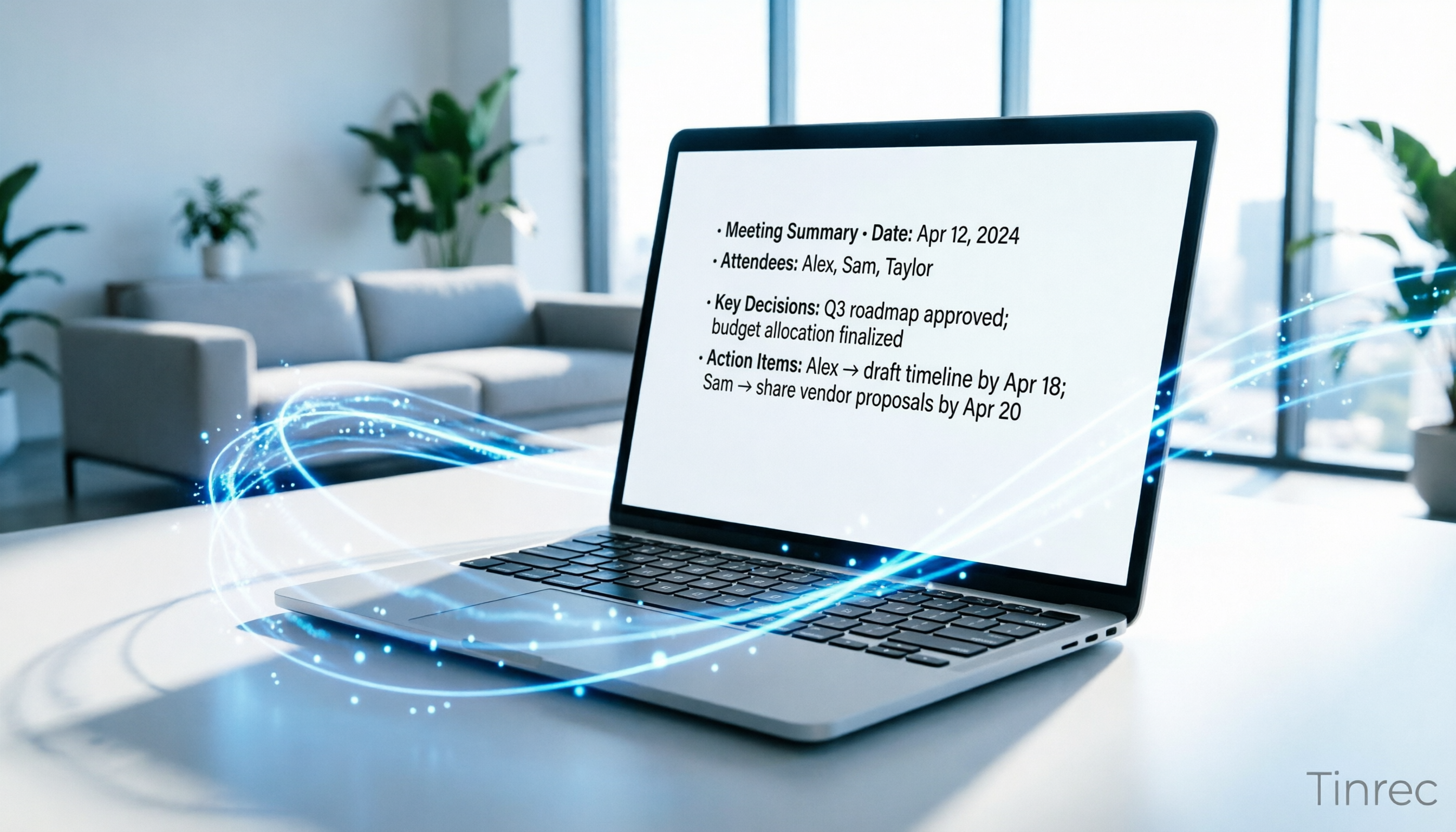 5倍效率提升！2026線上會議軟體推薦：Tinrec AI錄音讓紀要自动生成