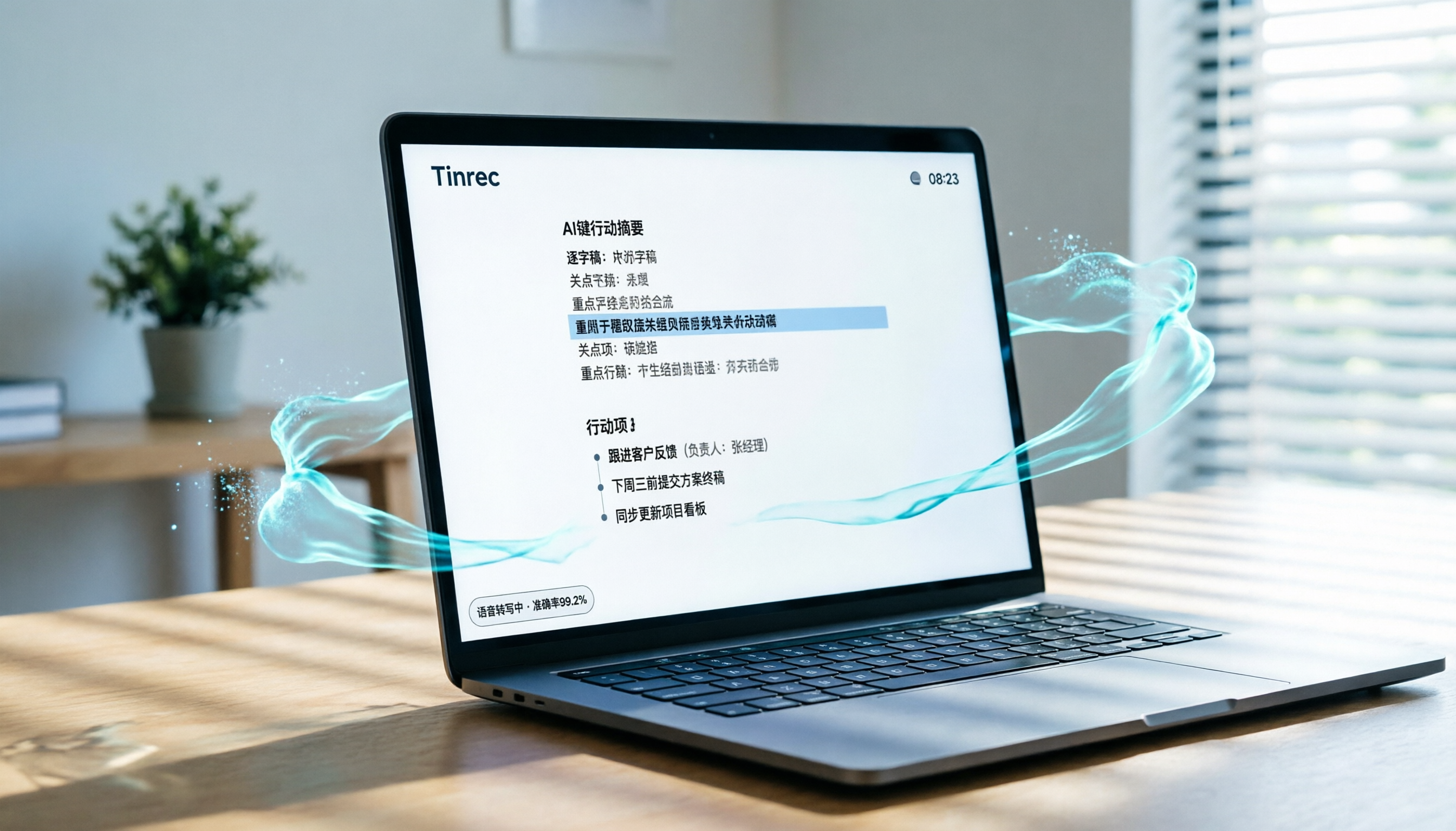 Teams 線上會議轉文字教學：4步搞定逐字稿與摘要（Tinrec/Otter/Notta比較）