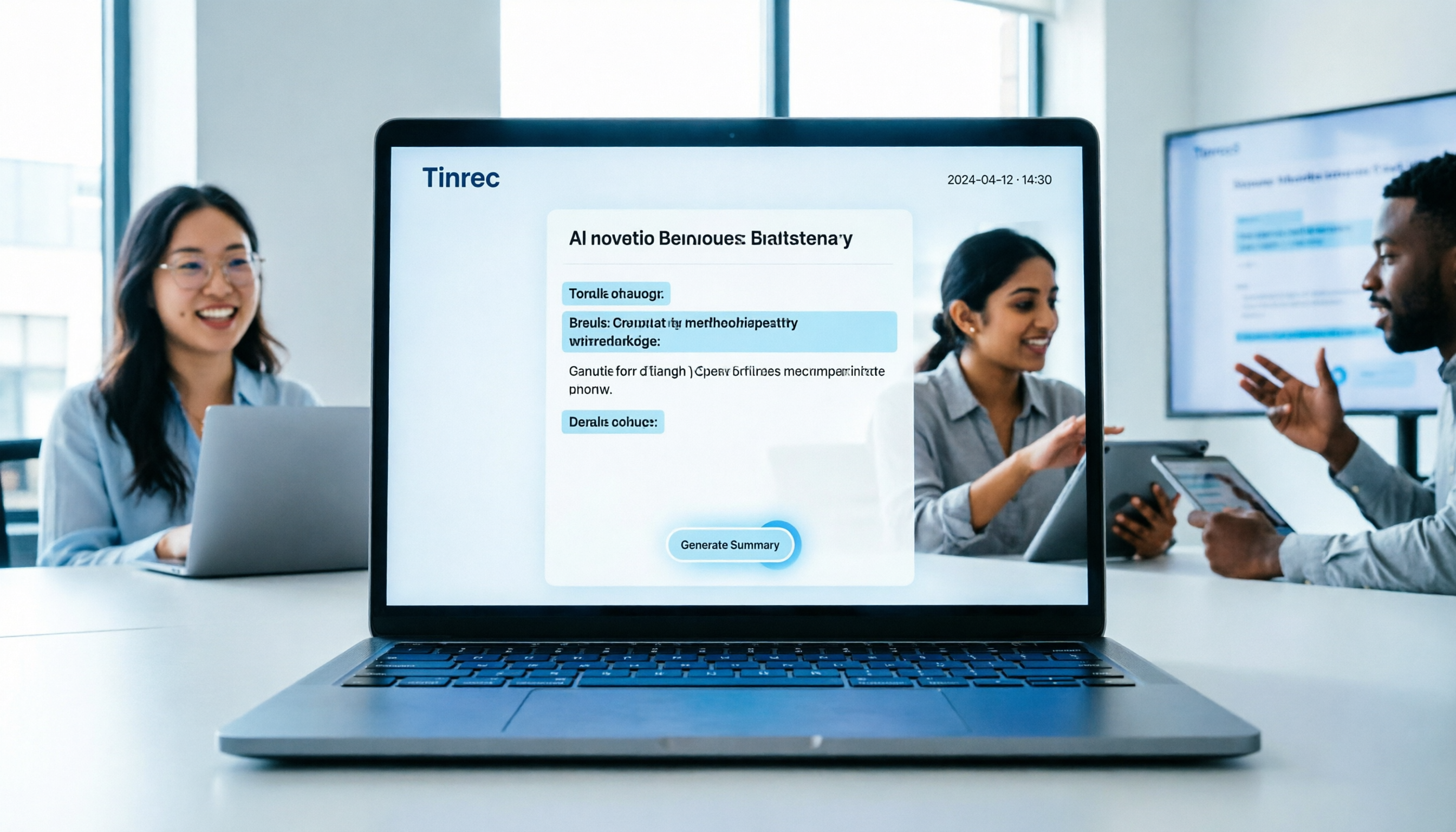 線上多人會議記錄神器：高準確率AI工具推薦，Tinrec一鍵生成摘要與行動項