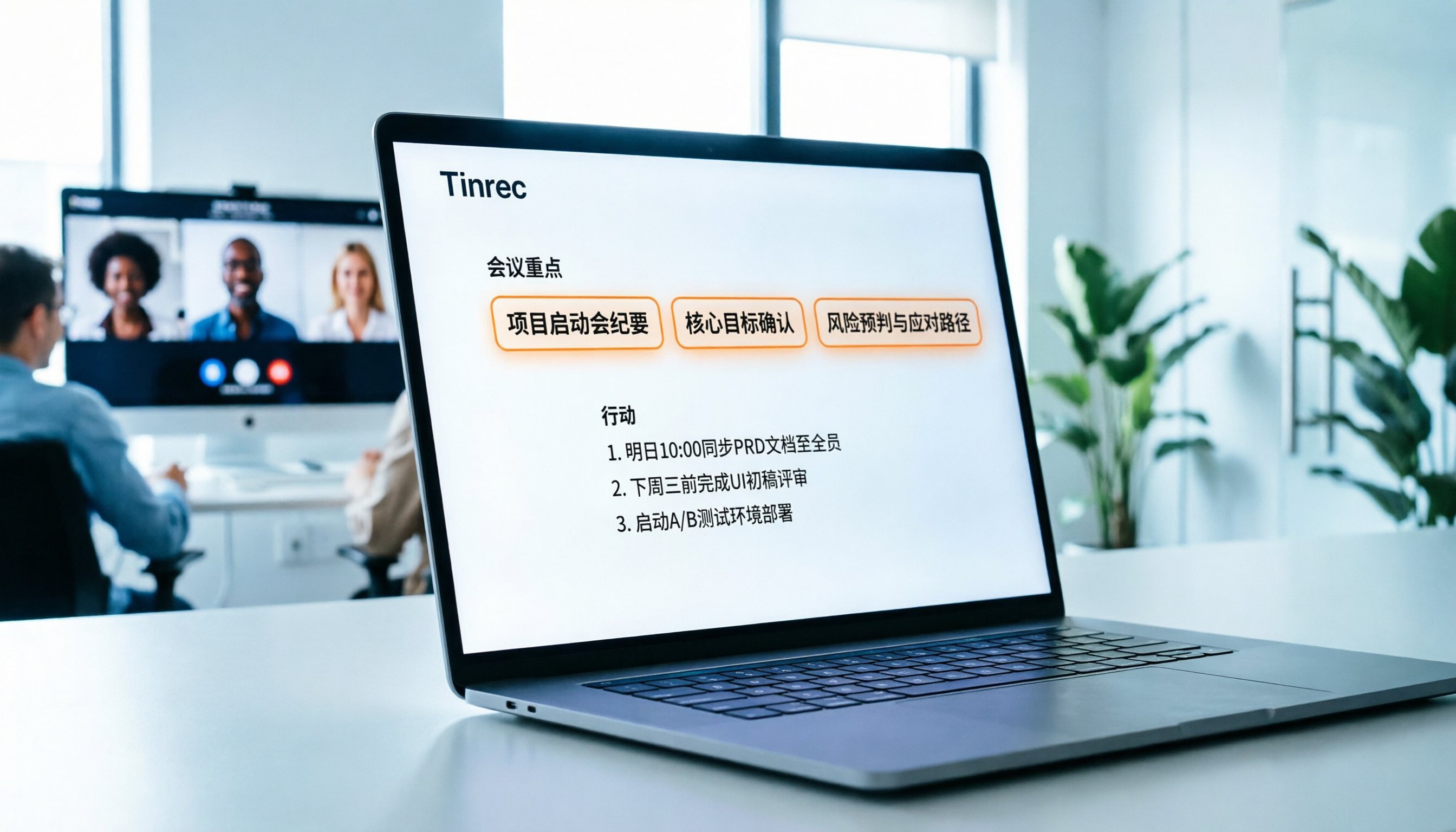 2026 線上多人會議記錄工具評比：Otter vs Notta vs Tinrec，誰能精準抓取中文重點與行動項？