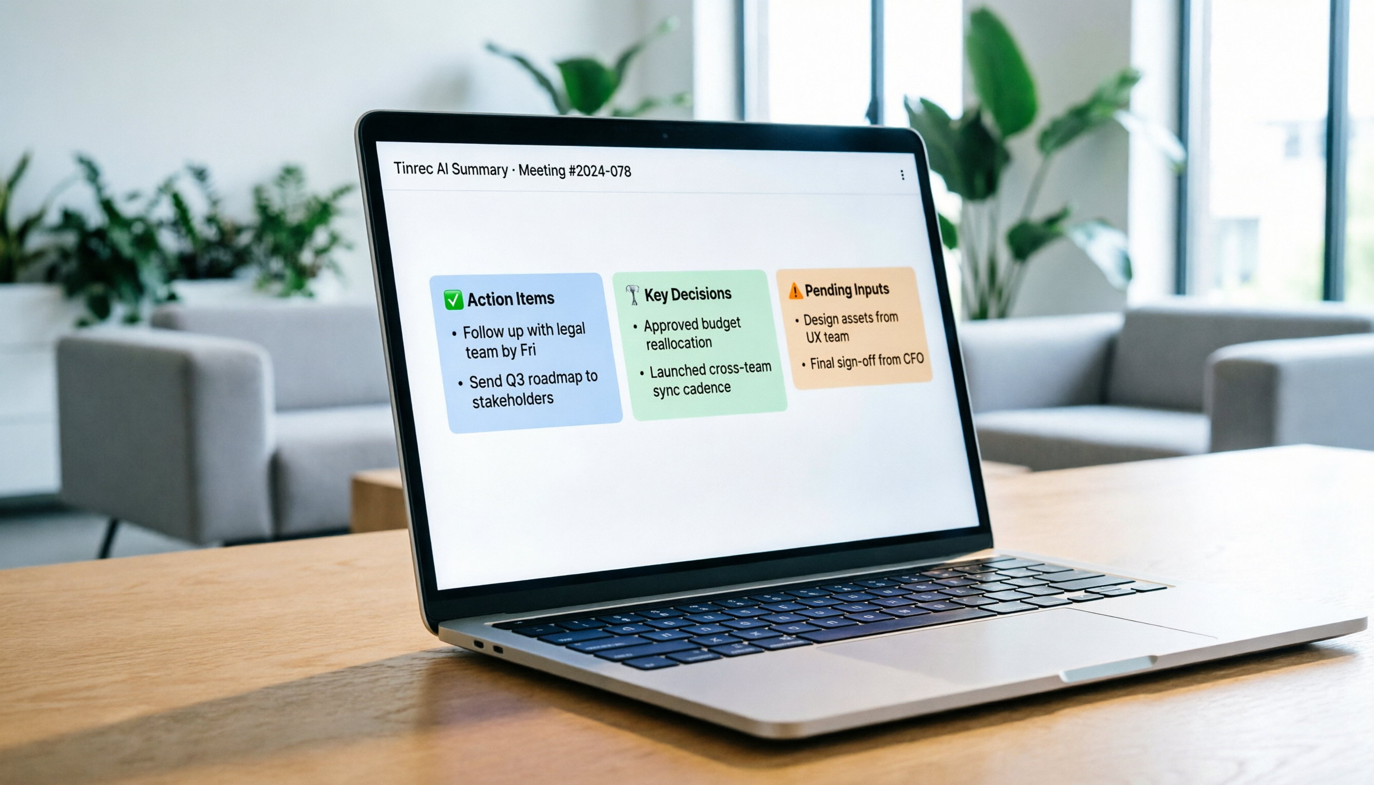 想解決多人線上會議整理難題？5款AI工具幫你自動生成摘要與待辦（含Tinrec實測）