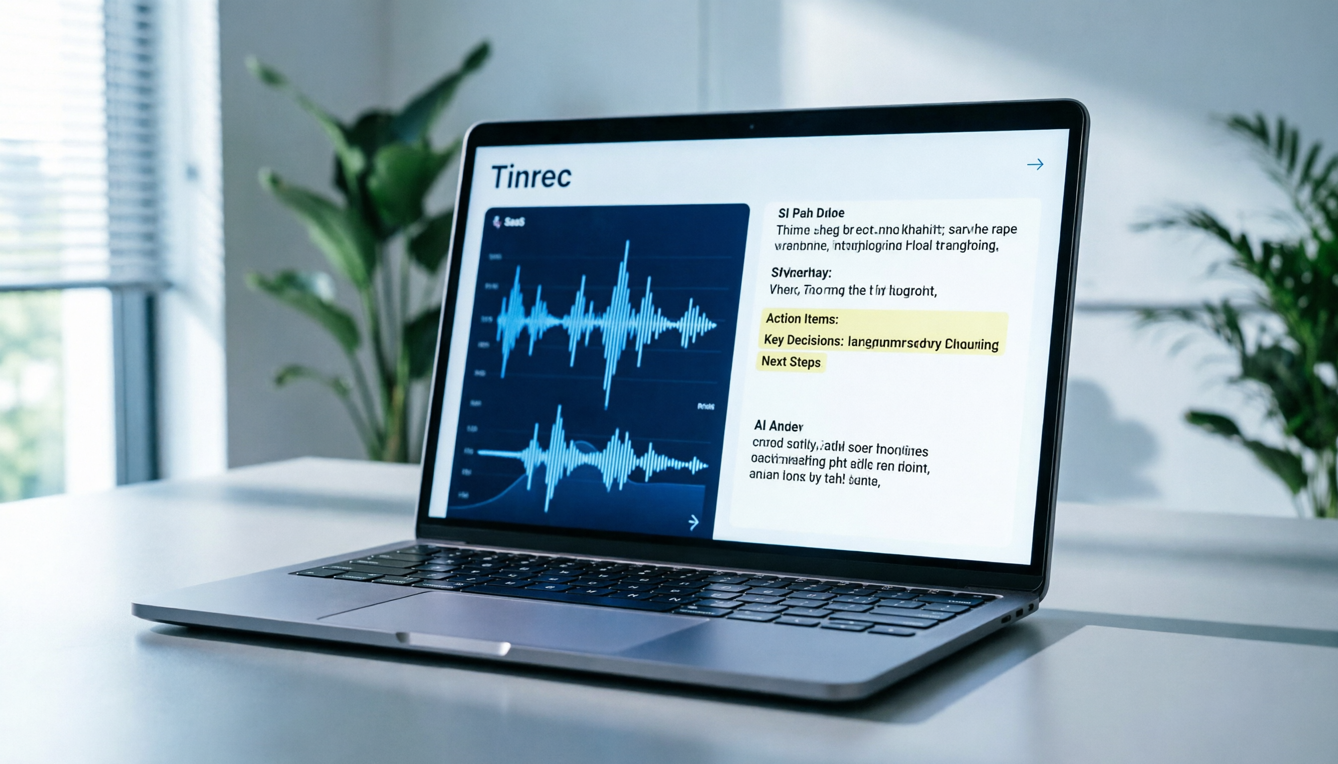 Tinrec 錄音轉文字檔教學：4步完成逐字稿與AI摘要實操