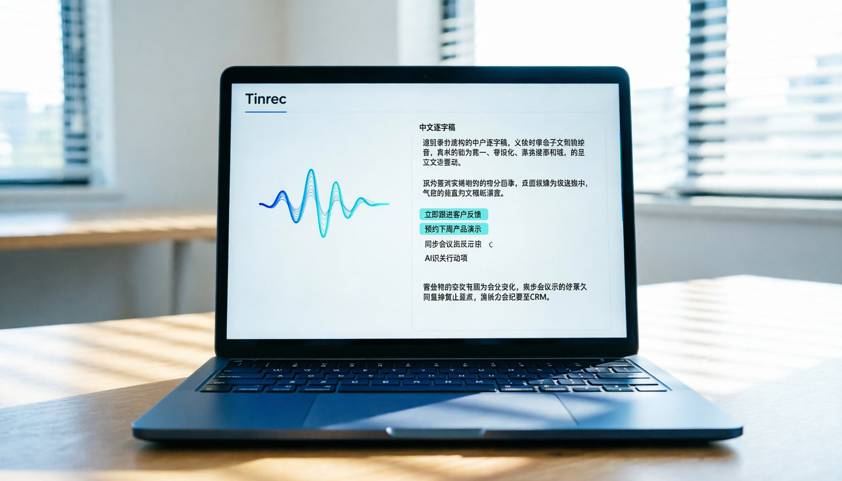 會議記錄用什麼錄音檔轉文字程式？5款最佳選擇與Tinrec實戰評測