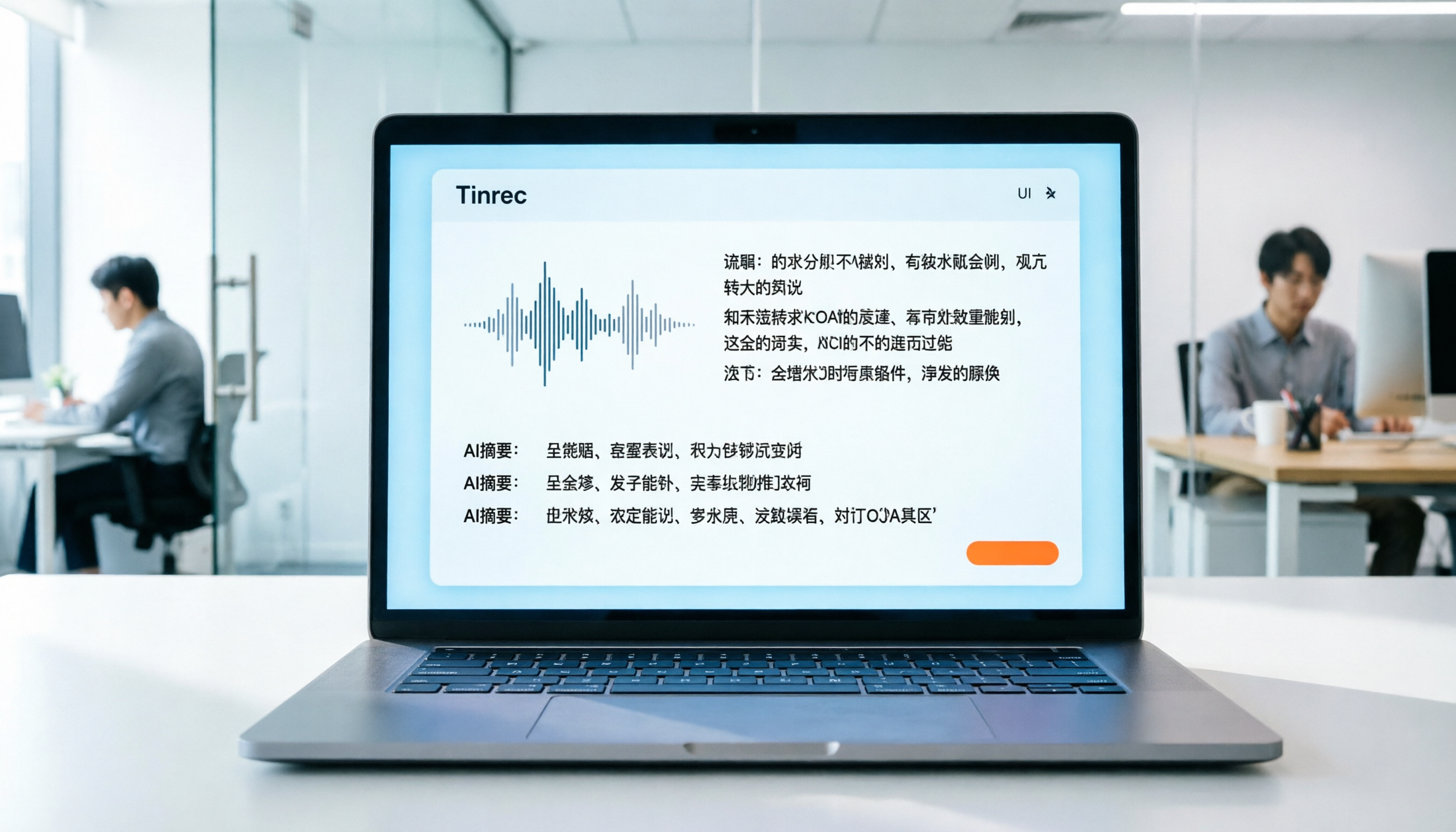 5款語音轉文字中文工具實測：Tinrec AI即時摘要讓會議效率翻倍