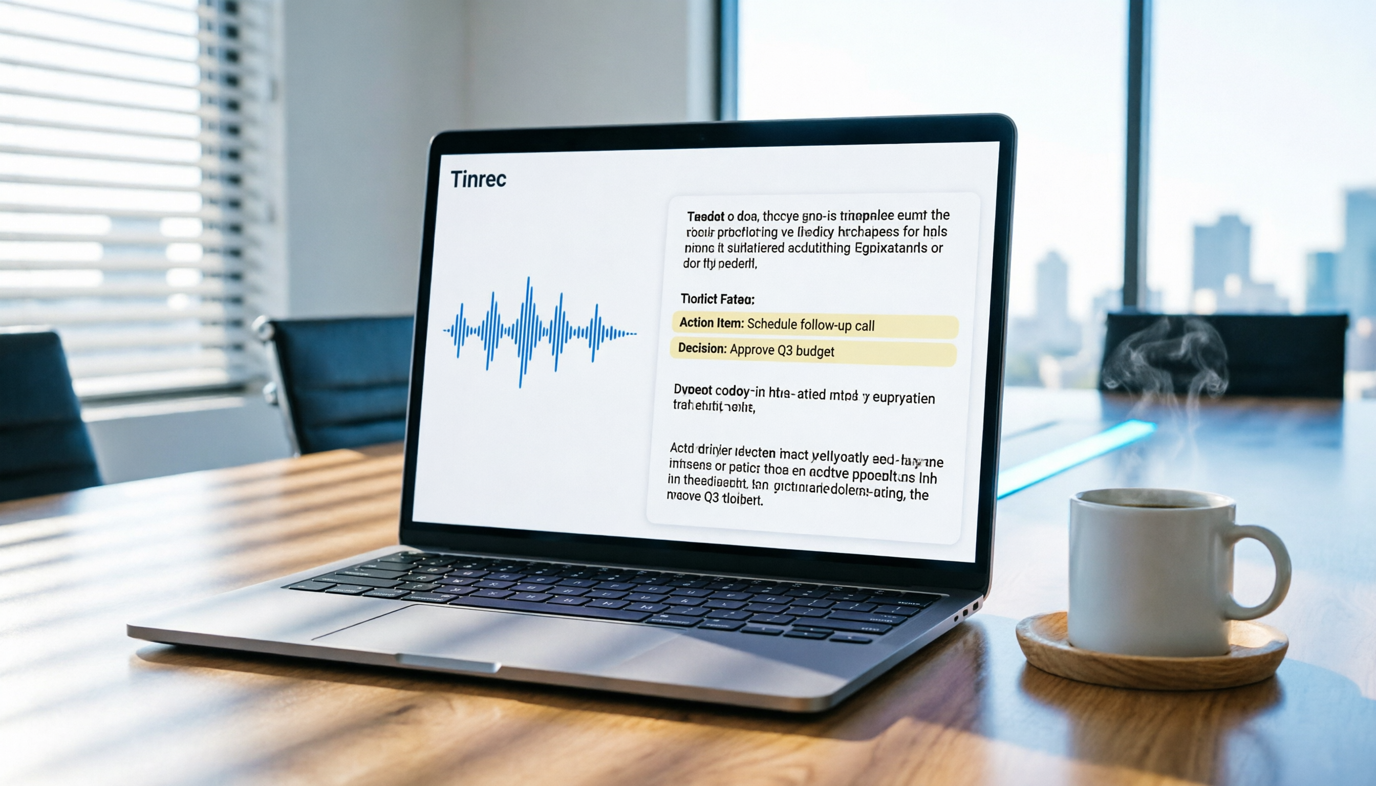 2026 會議記錄語音轉文字指南：5款AI工具評測與Tinrec實戰教學