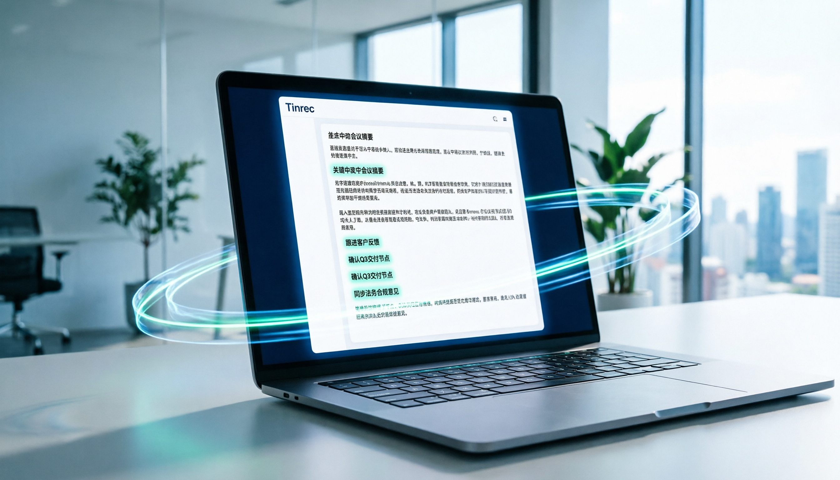 Teams 線上會議逐字稿：2026年5款AI工具推薦與Tinrec實測