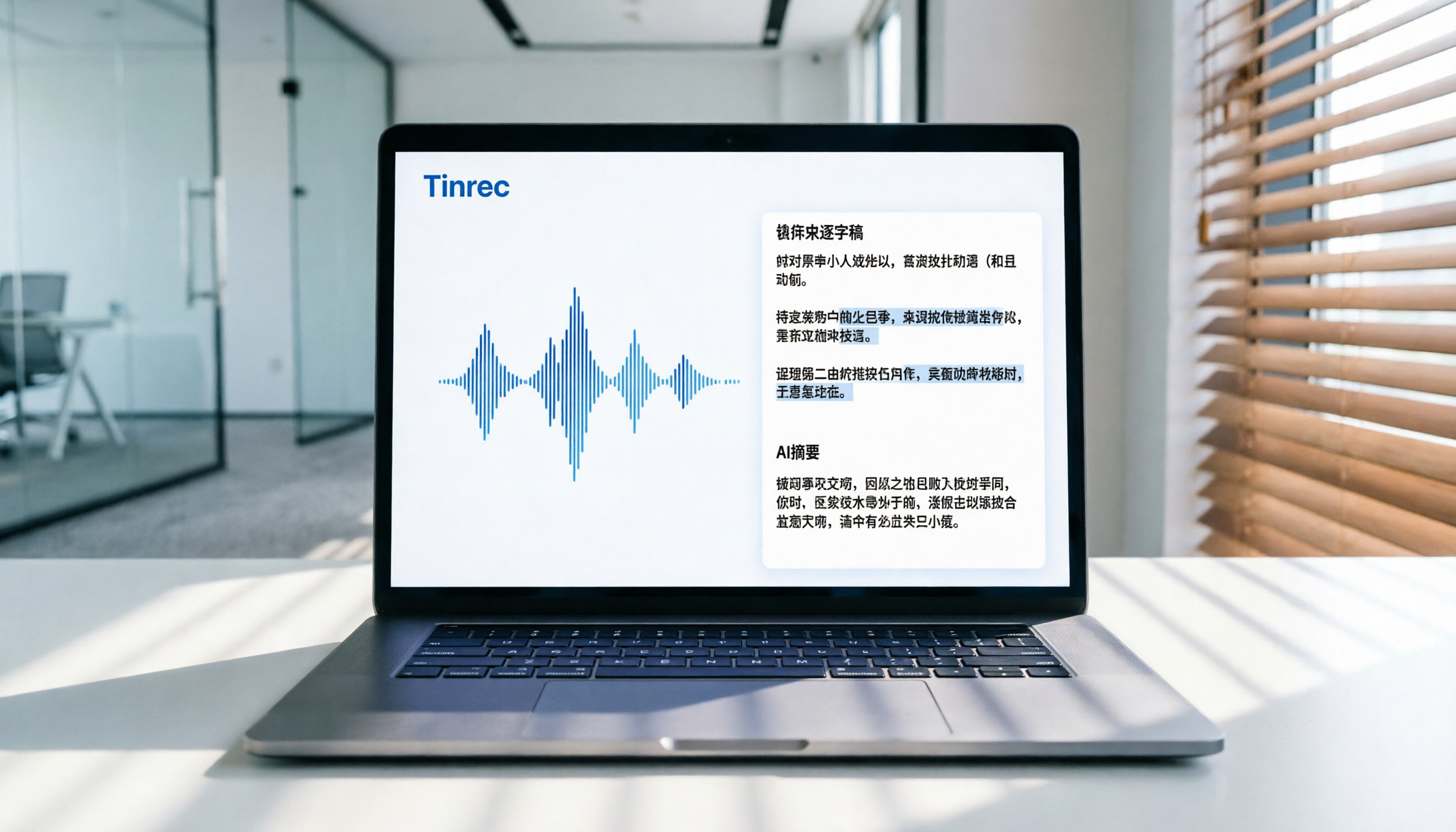 2026 錄音檔轉逐字稿免費推薦：5款AI工具評測，Tinrec助您高效整理會議與訪談