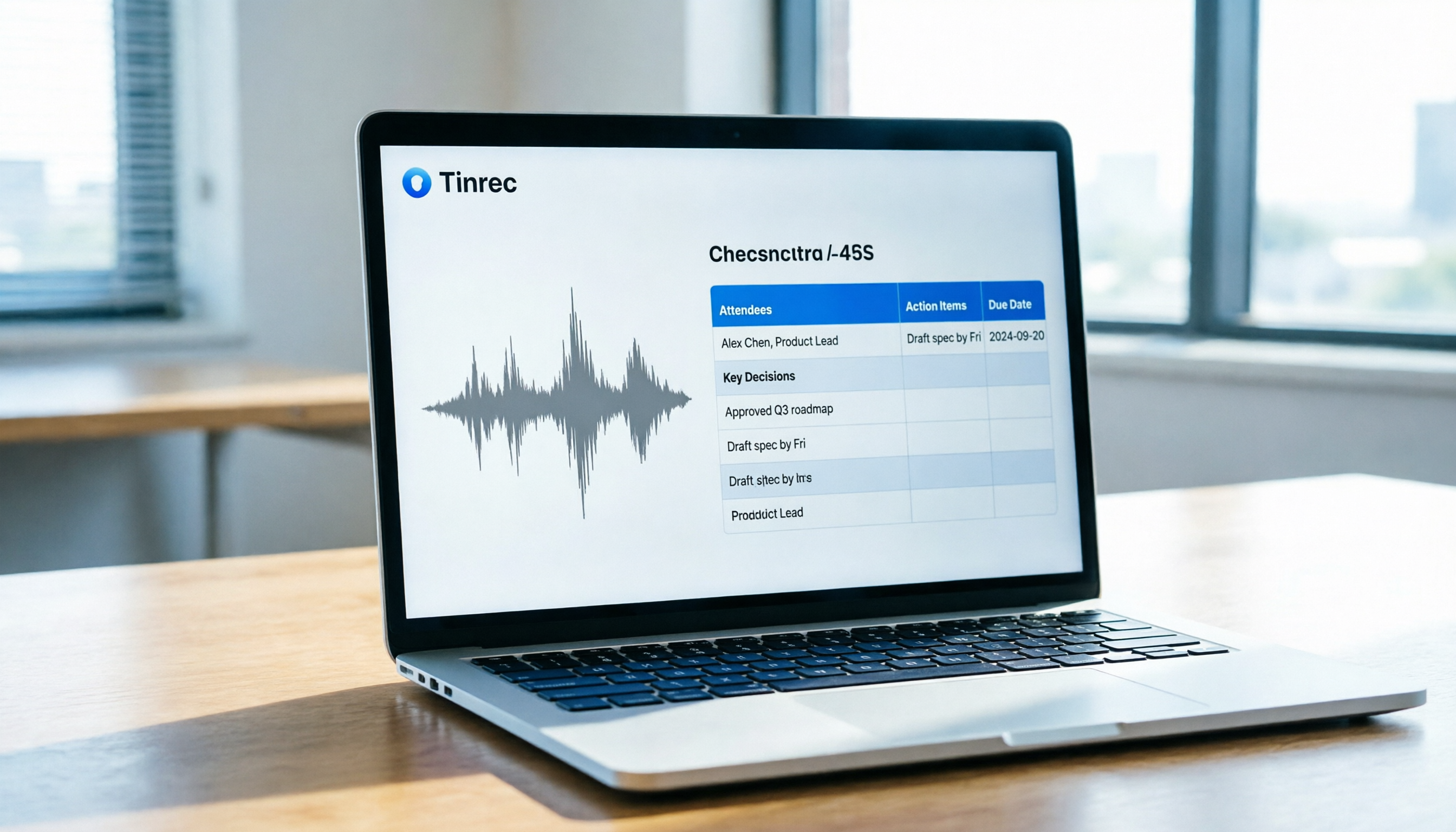 2026會議記錄表格怎麼做？5款AI工具比較與Tinrec實戰指南