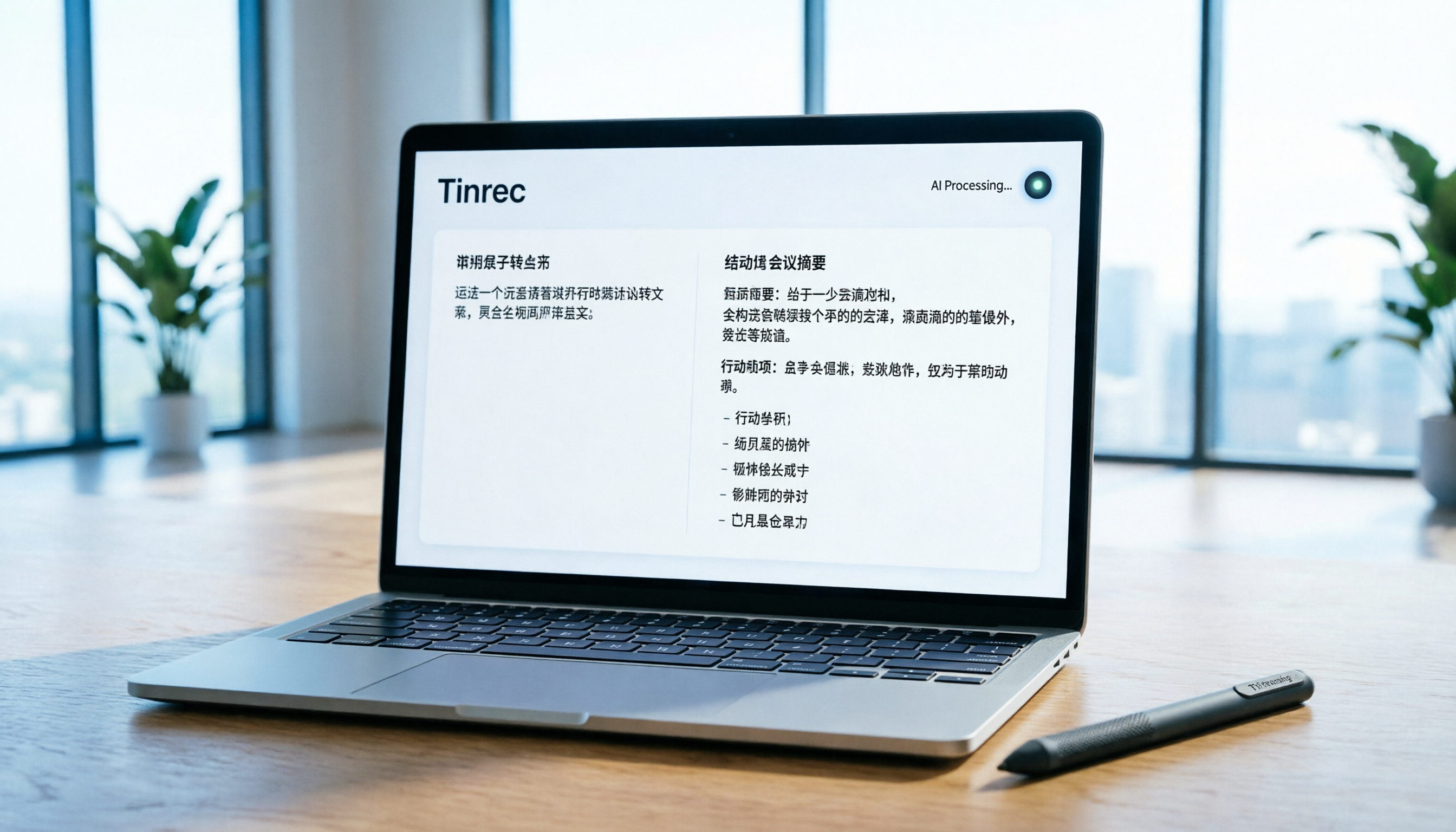 2026 會議記錄表範本與 AI 工具評測：5 款高效轉寫軟體比較，Tinrec 中文識別實測解析