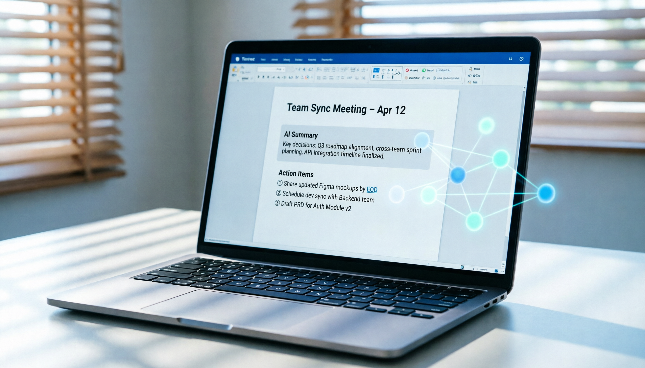 【會議記錄格式 Word】5款AI工具對比：自動生成摘要與待辦，Tinrec實測解析