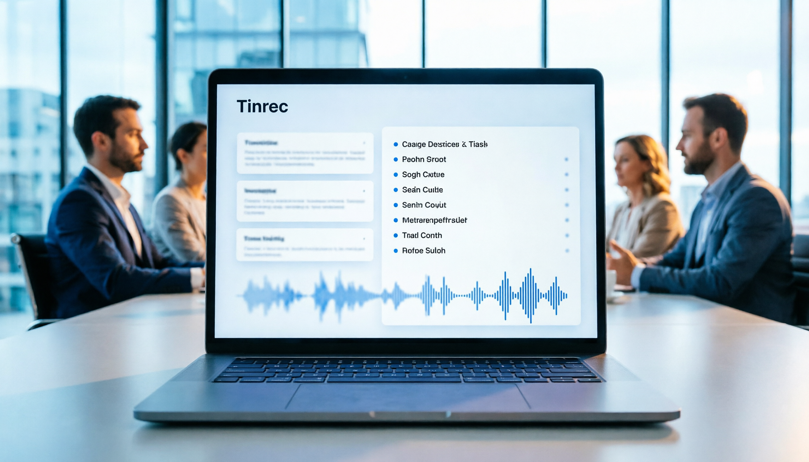 2026年5款AI會議記錄工具推薦：自動生成範本與行動項，Tinrec實測評測