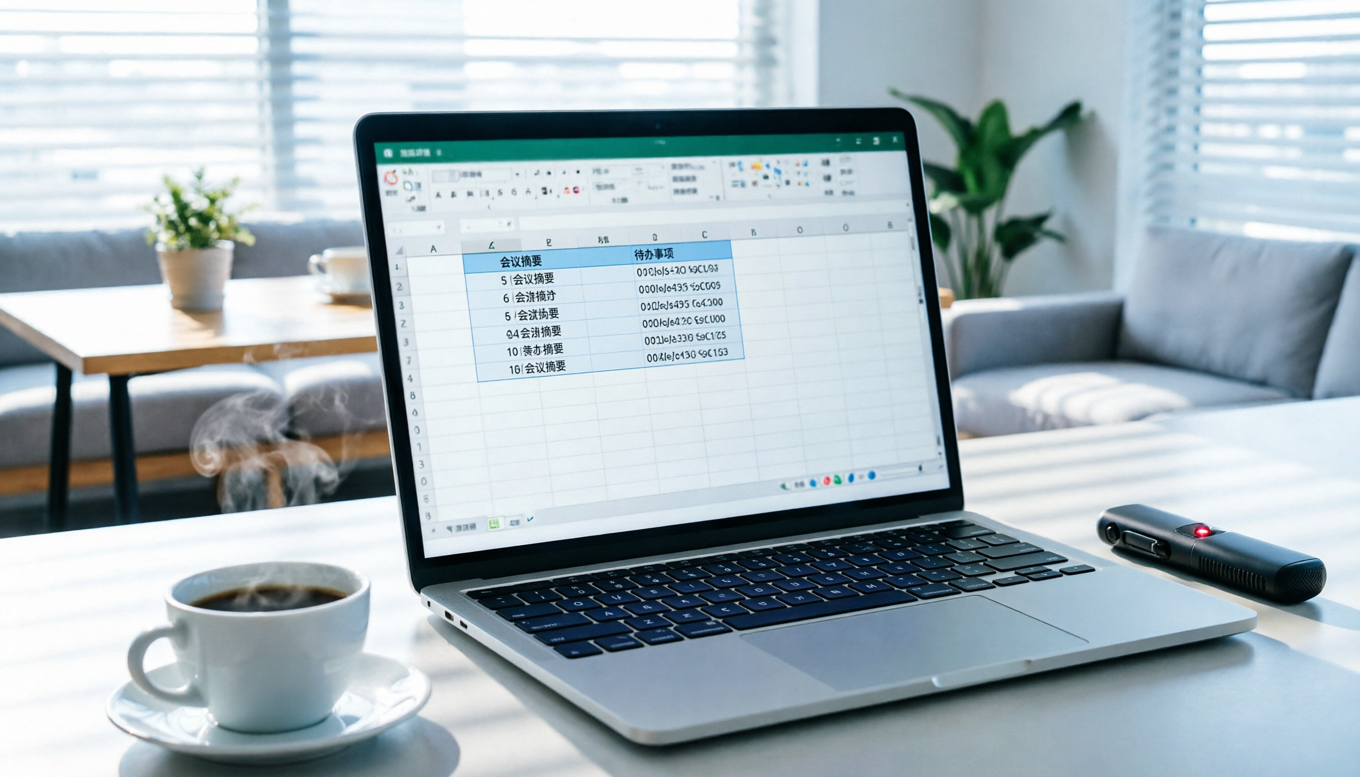 Tinrec 會議記錄 Excel 下載教學：4步完成逐字稿與摘要匯出