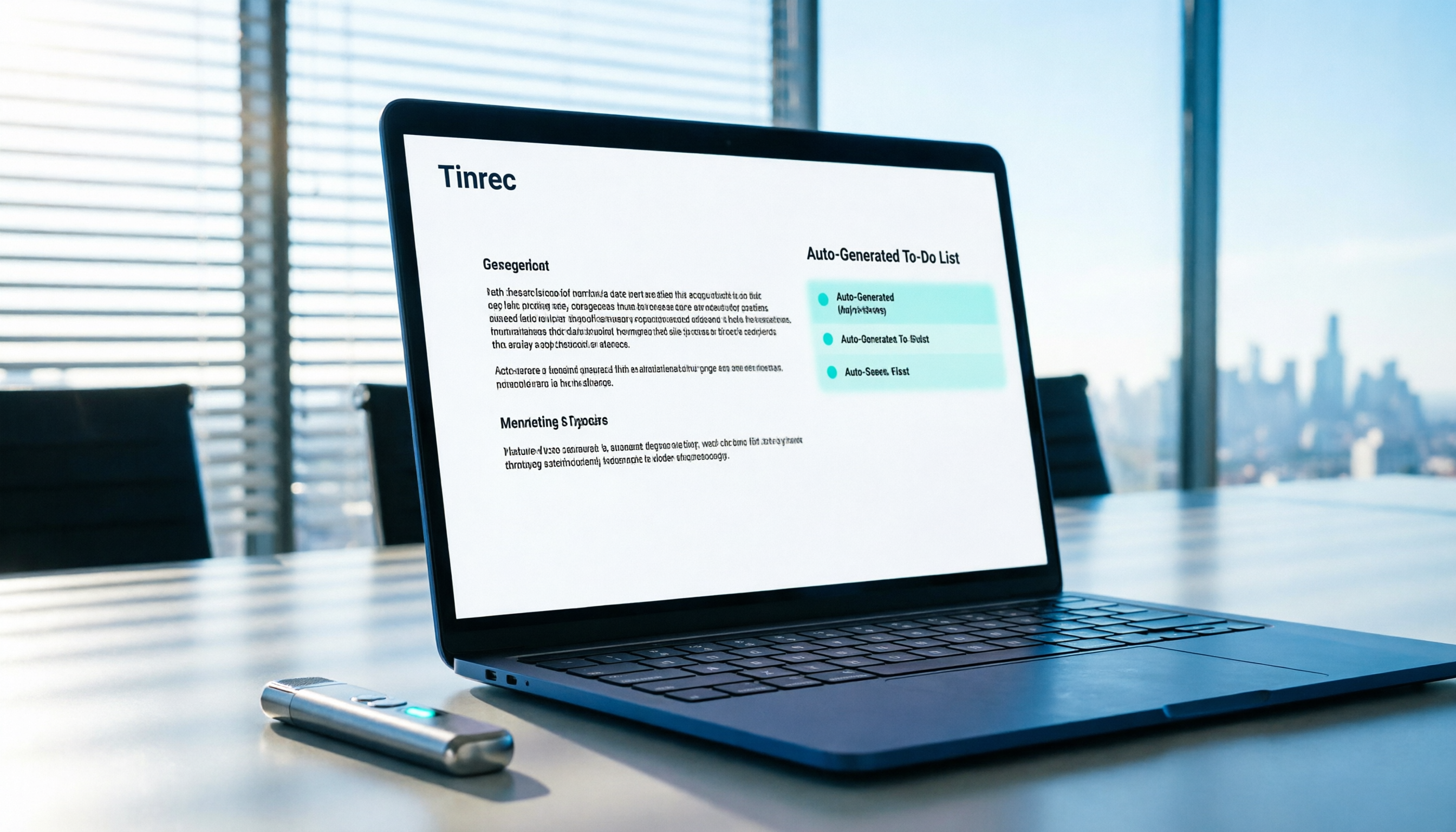 高準確率會議記錄教學：2026年5款AI工具對比，Tinrec自動生成行動項提升效率