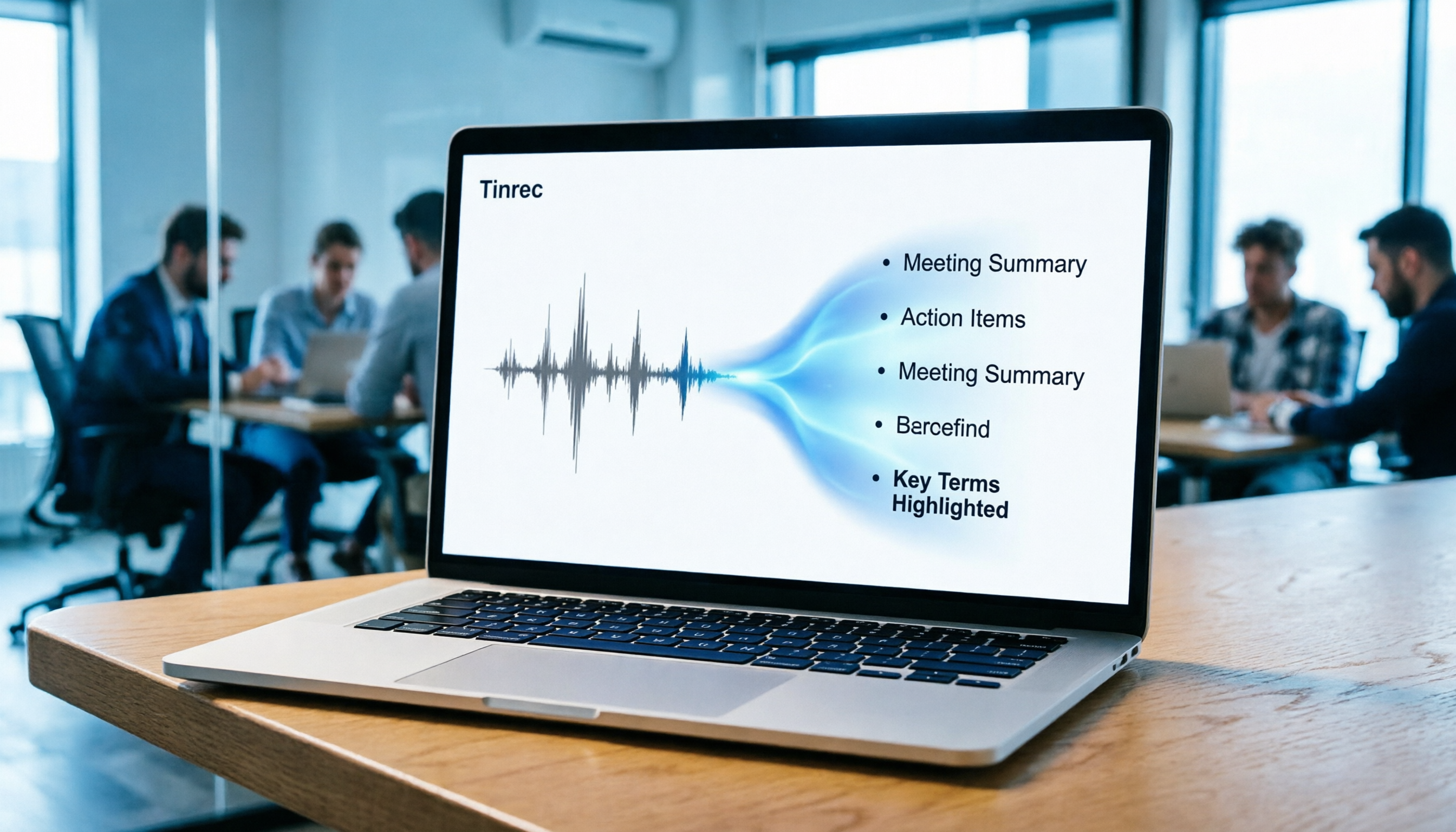 2026專案會議記錄格式範本與AI工具推薦：5款高效轉寫軟體評測，Tinrec自動生成待辦事項