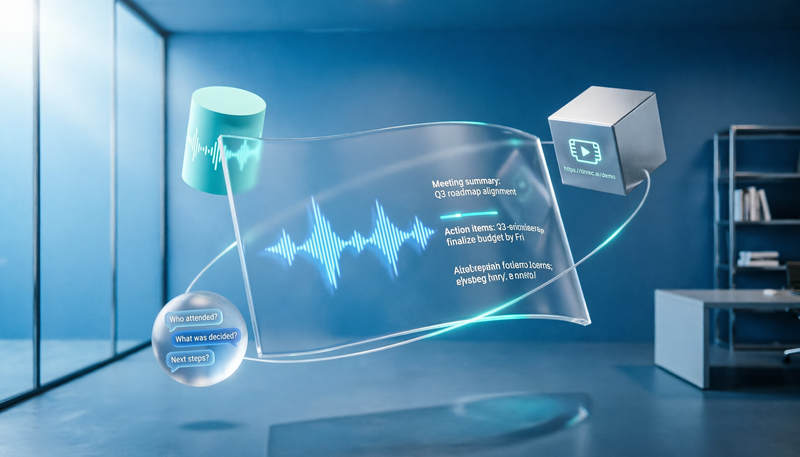 Tinrec 文字轉錄音教程：4步完成音訊檔案、影片連結與AI對話查詢實操