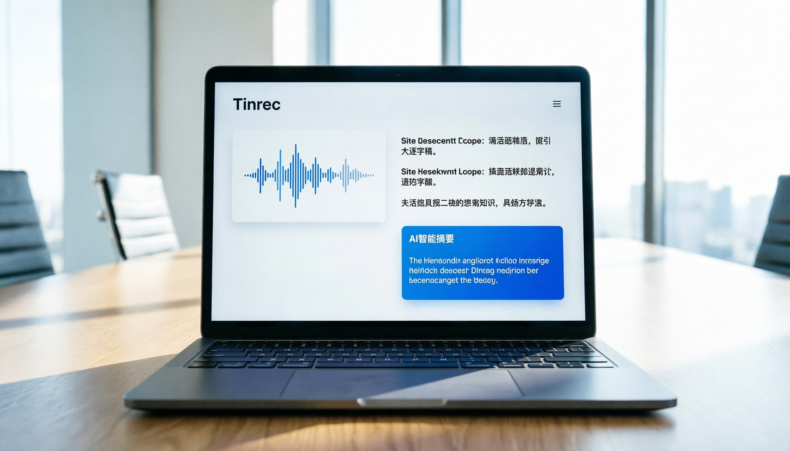 2026年6款錄音轉文字工具推薦：精準逐字稿與AI摘要實測，Tinrec效率解析