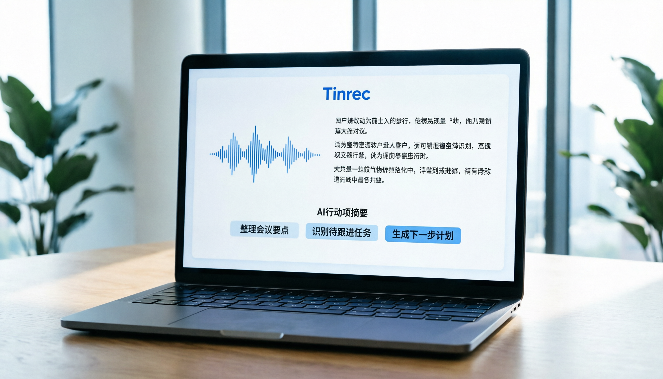 錄音轉文字電腦版推薦：2026年5款高效AI工具實測與Tinrec深度評測