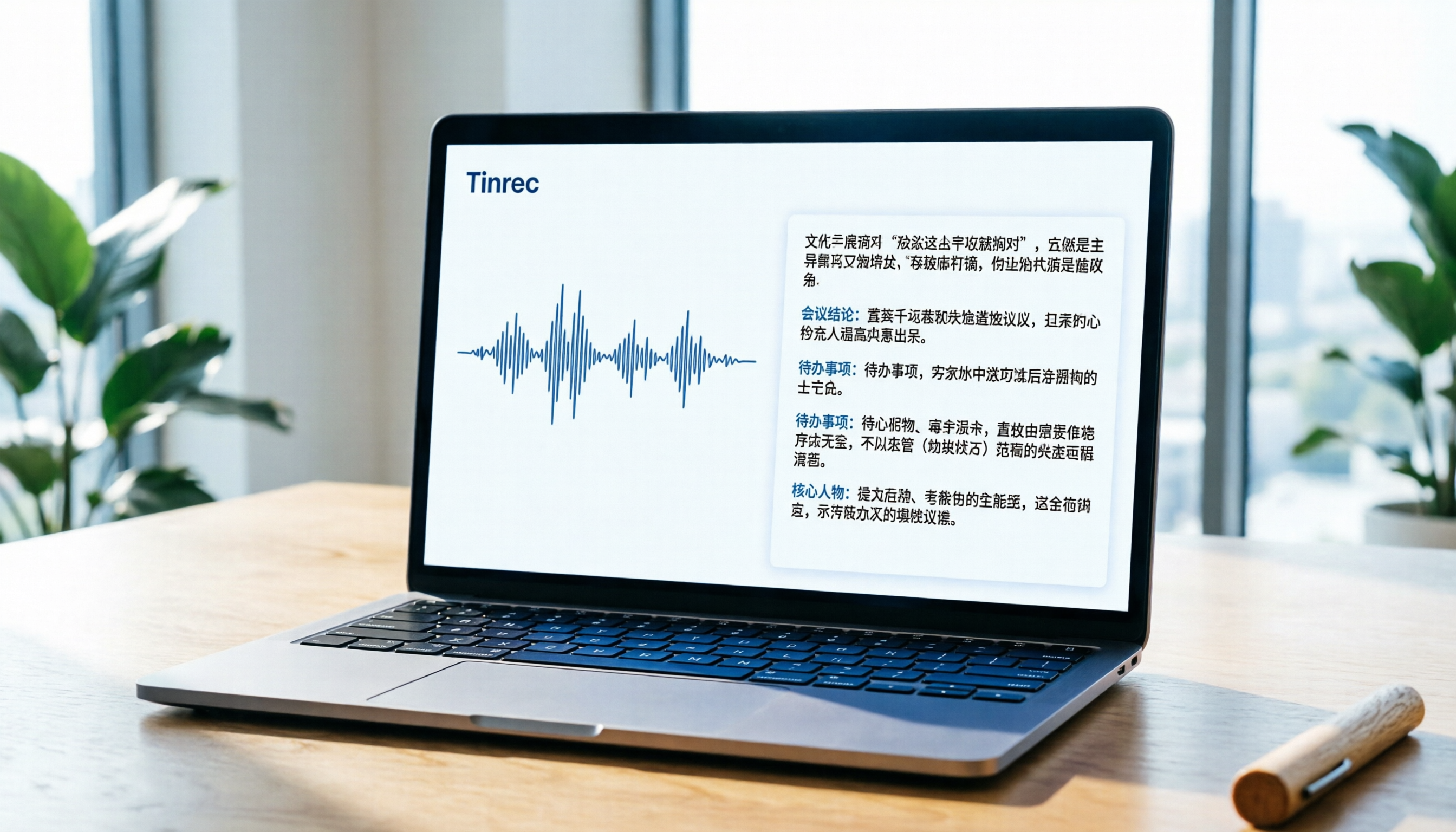 5款電腦錄音轉文字工具實測：AI即時轉寫效率提升10倍，Tinrec中文識別太驚豔