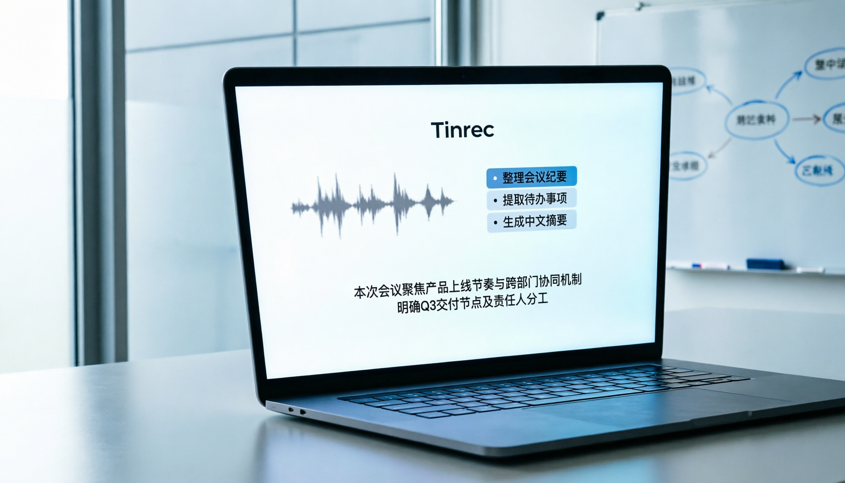 5分鐘產出專業會議記錄範例：AI轉寫工具比較與Tinrec實戰指南