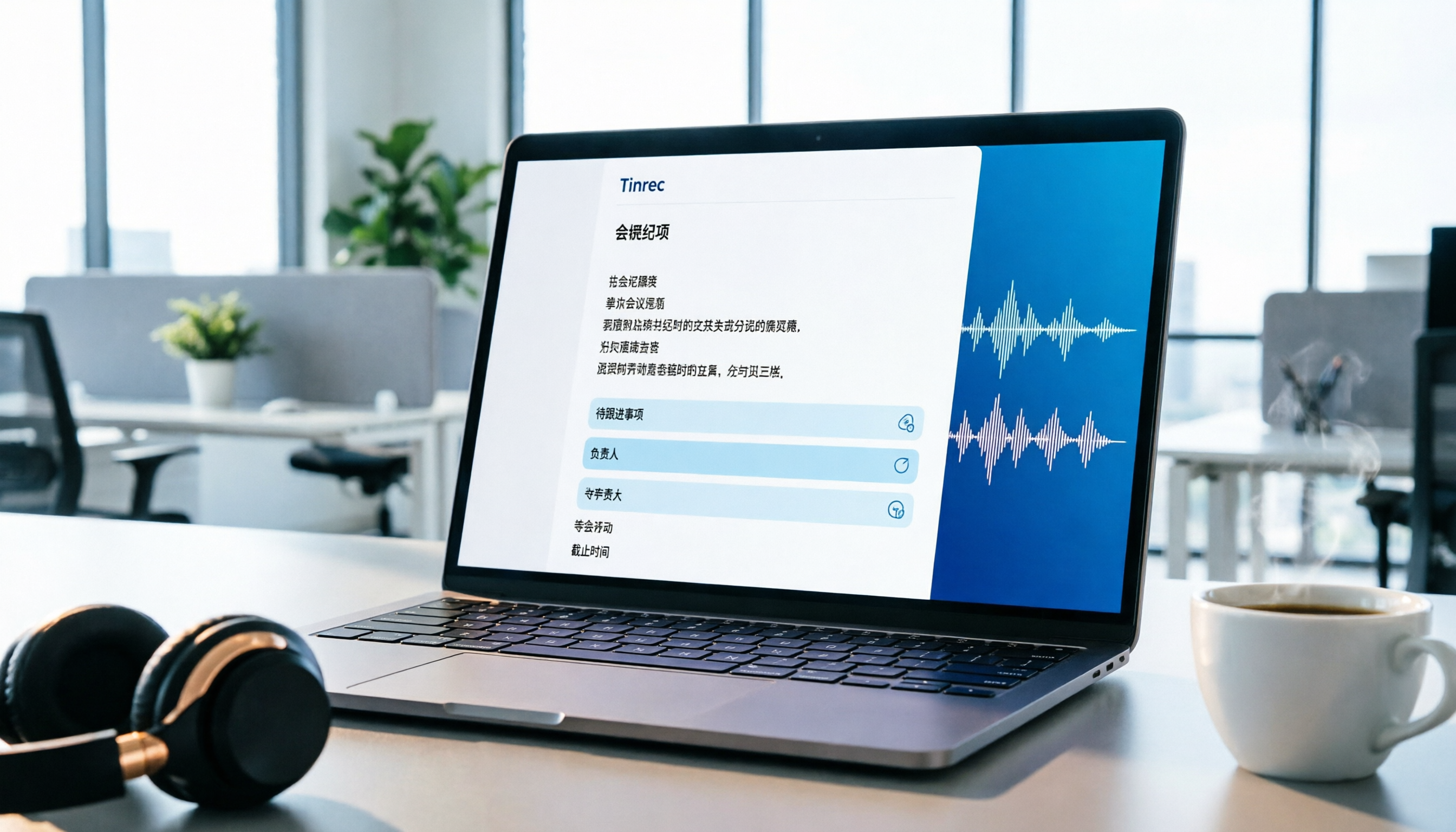 線上會議 App 推薦：2026年5款AI逐字稿工具橫評與Tinrec實戰指南