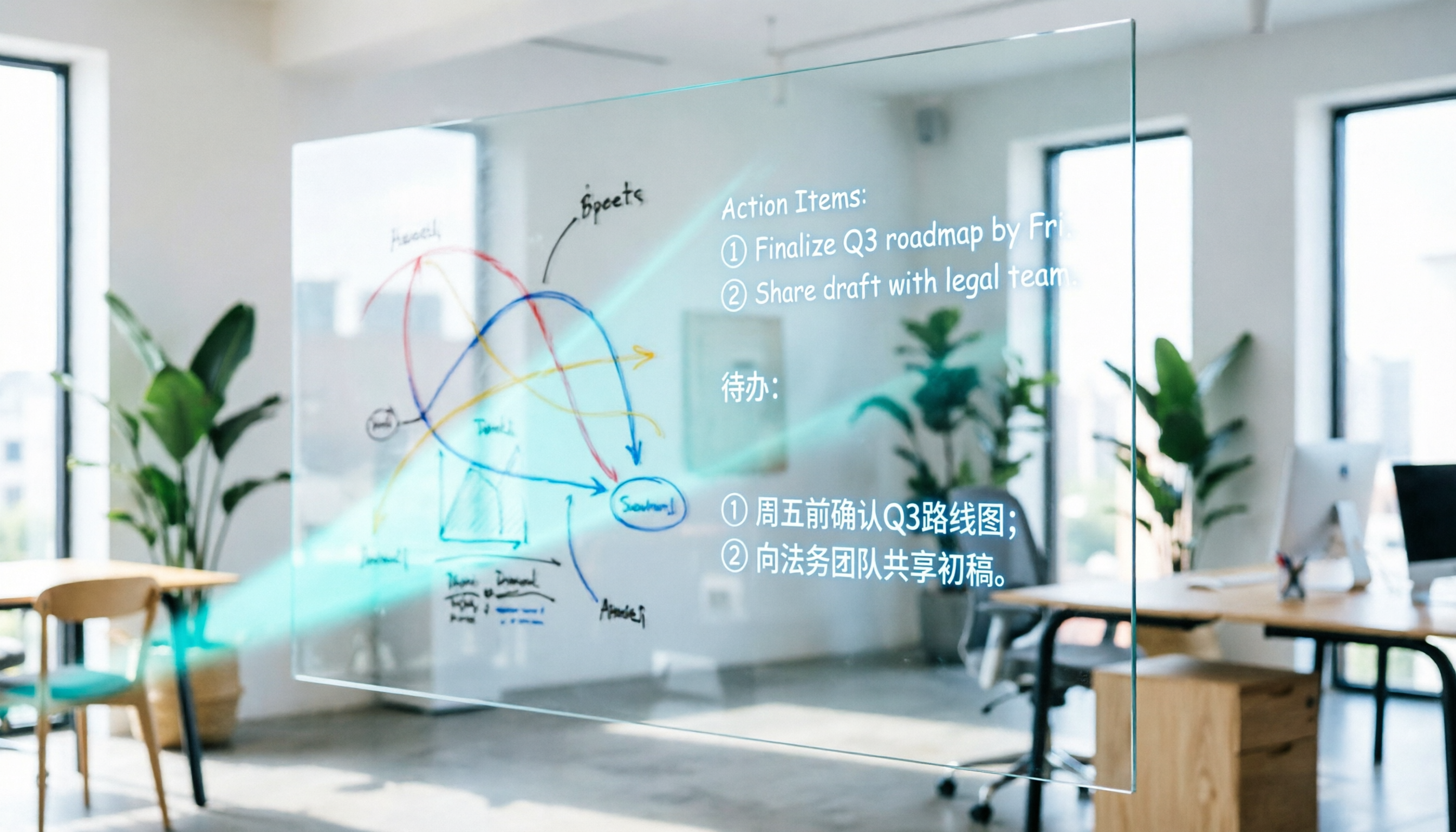 5款線上會議白板工具實測：語音轉文字、AI摘要、協作效率一次看懂