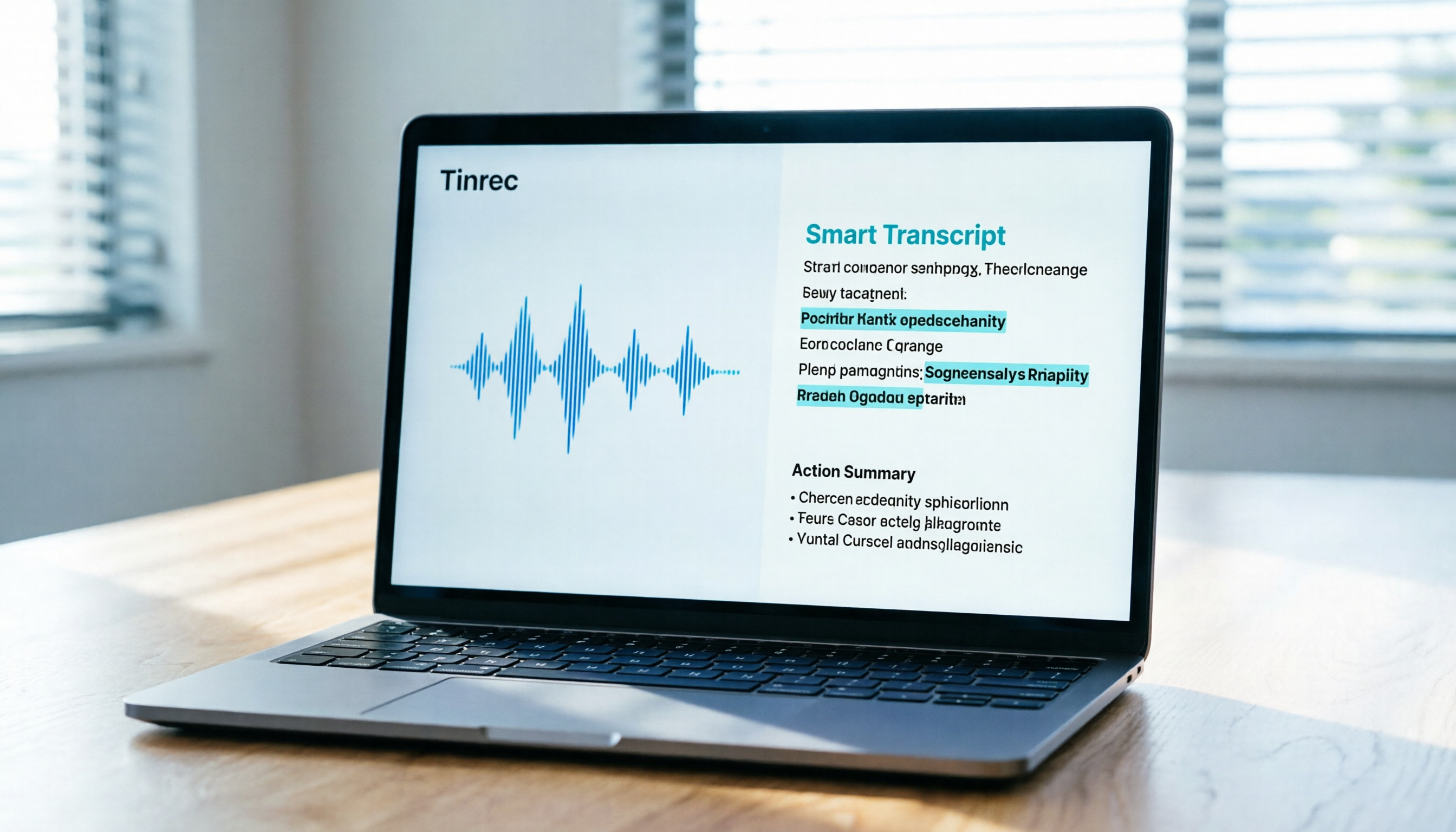 Tinrec錄音檔轉文字教學：4步完成AI逐字稿與摘要生成