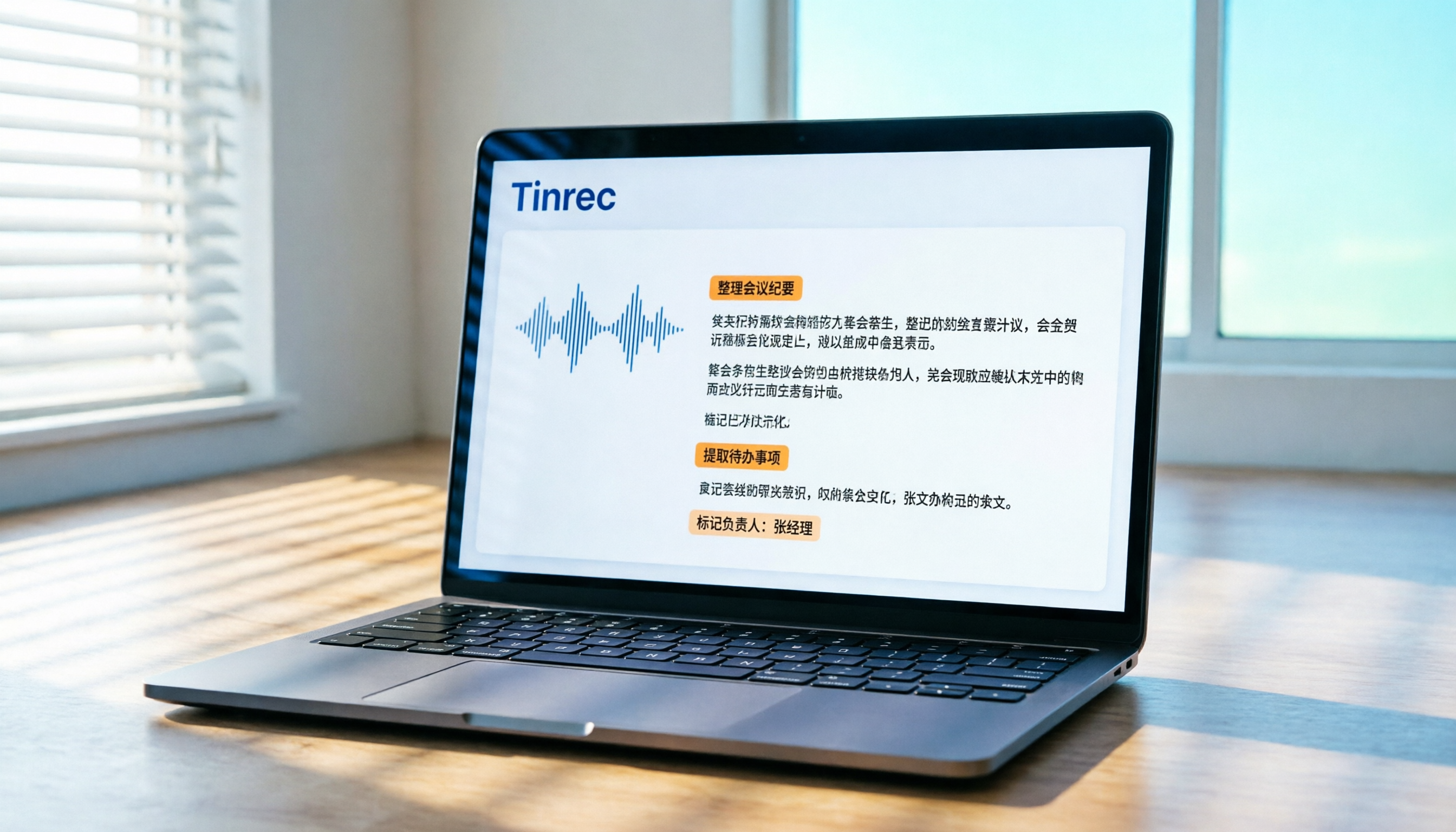 想快速把語音轉成文字？6款AI工具幫你自動生成會議紀要與行動項（含Tinrec實測）