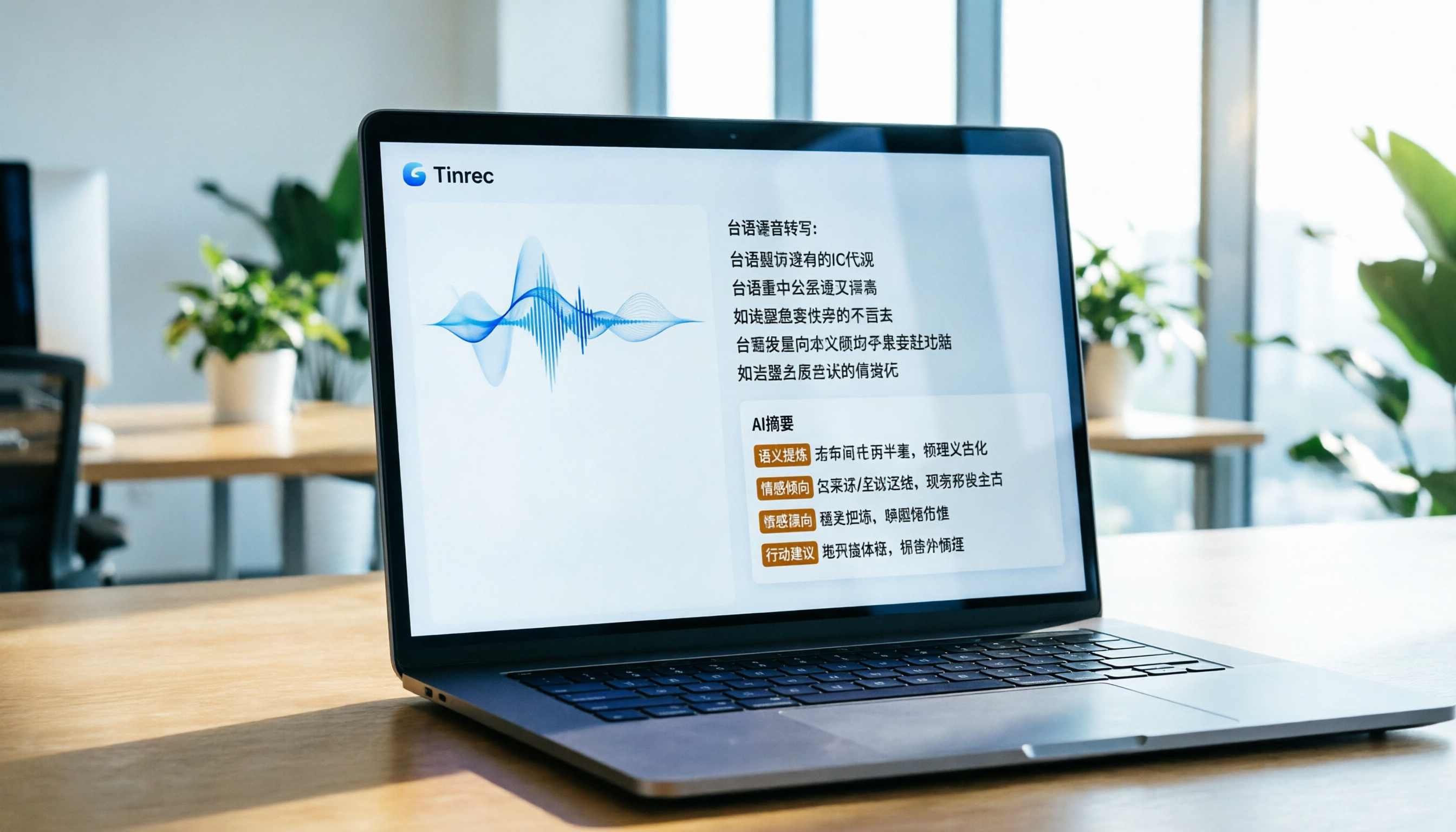 2026台語錄音檔轉文字教學：4步搞定逐字稿與AI摘要（Tinrec實測）